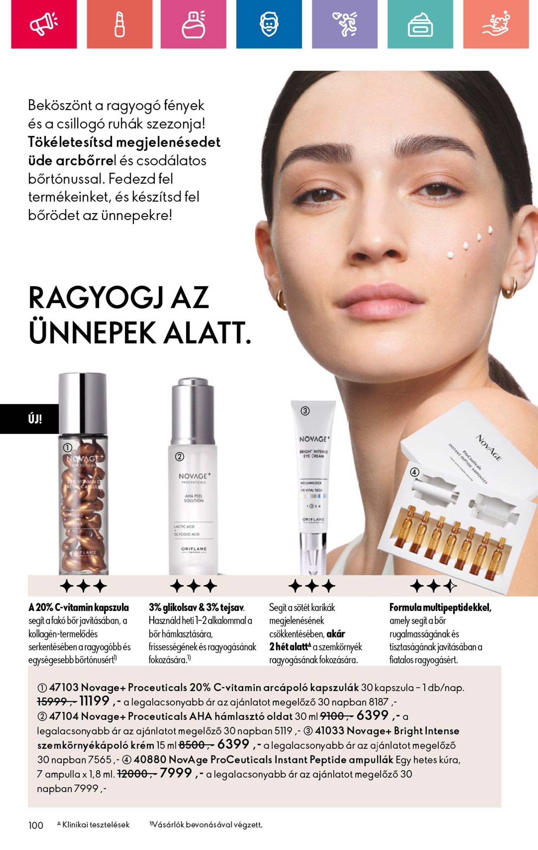 Oriflame - Black Friday akciós újság, érvényes 11.10. - 11.30. 100