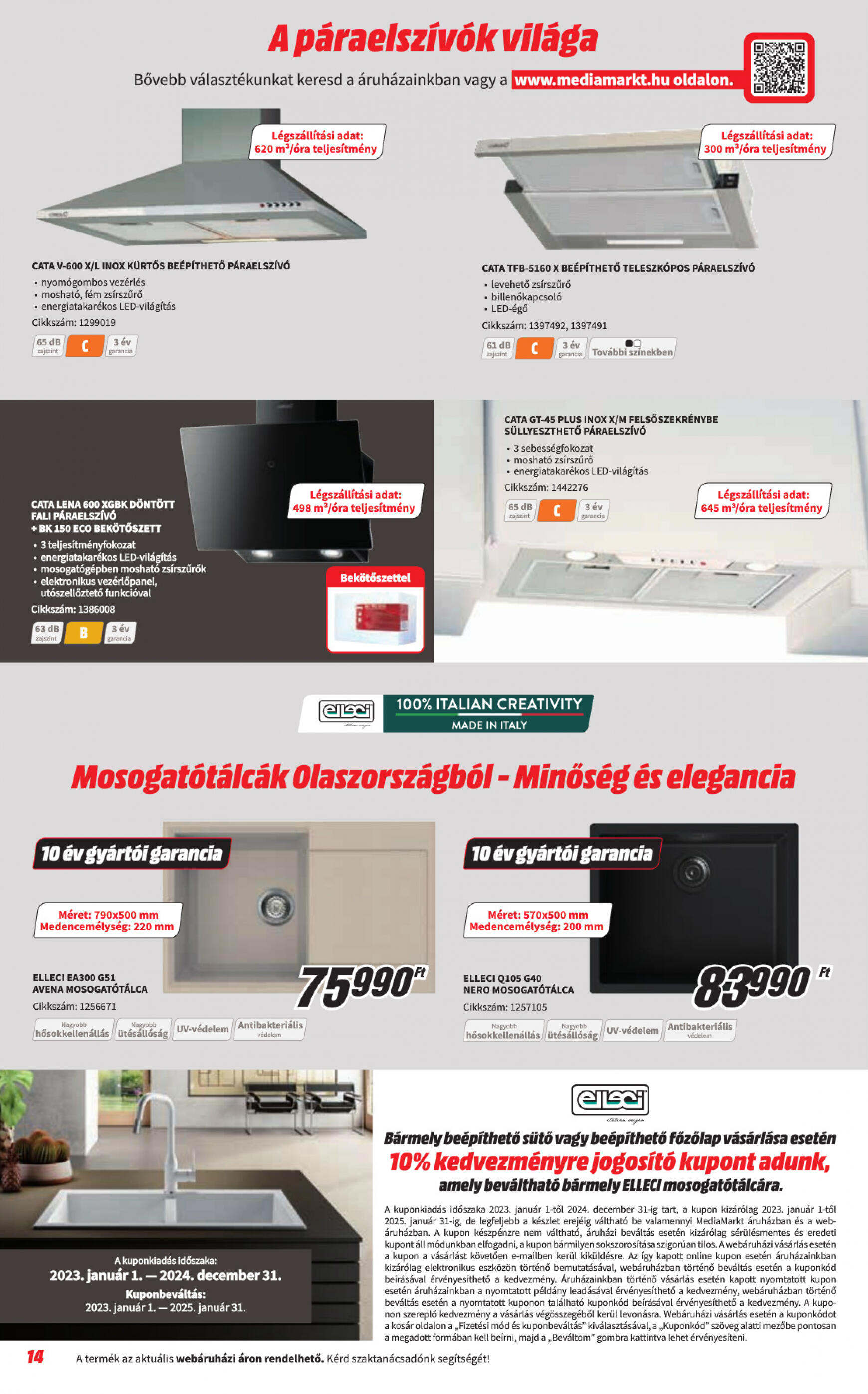 Aktuális újság Media Markt 04.03. - 04.30. 14