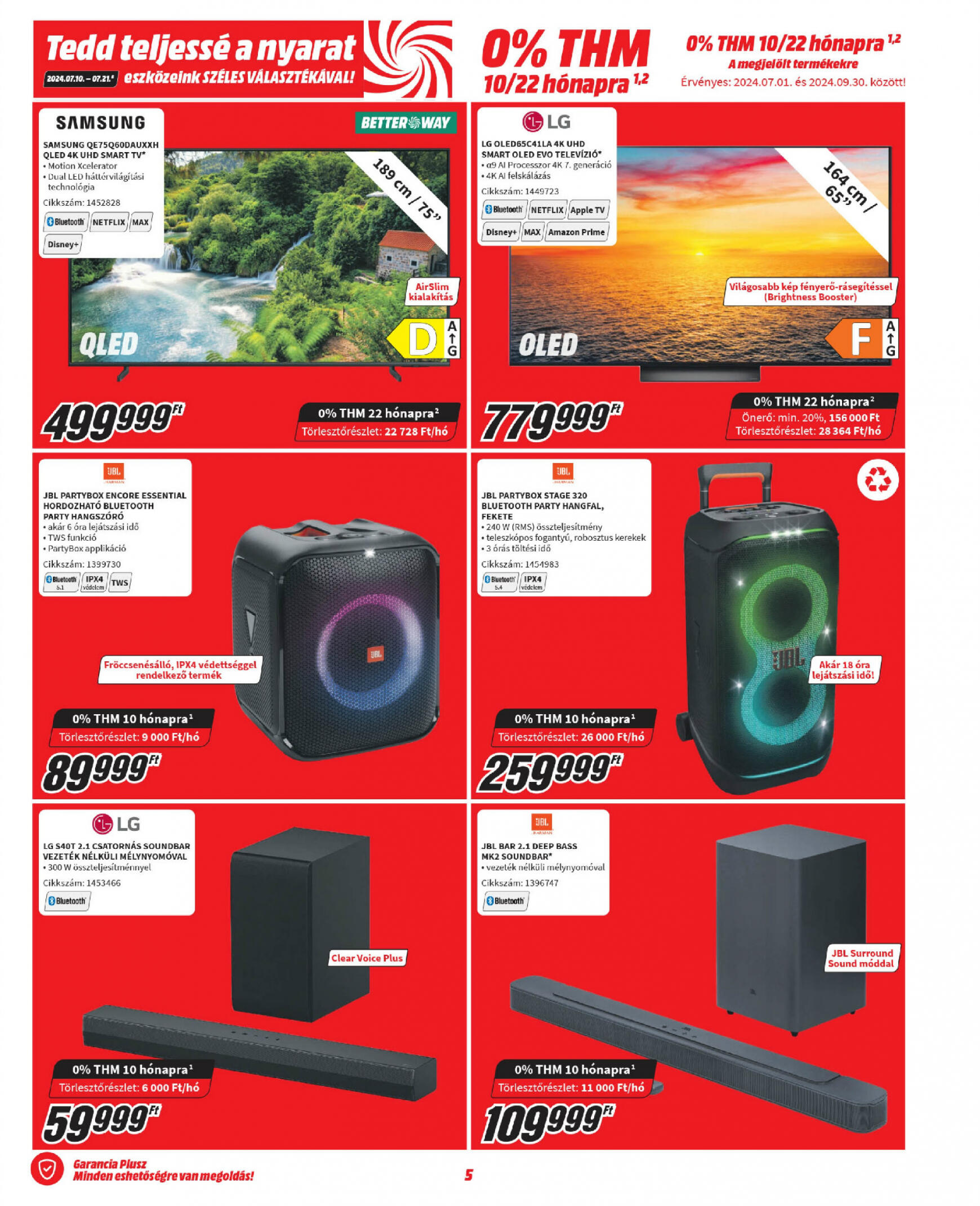 Aktuális újság Media Markt 07.10. - 07.21. 5