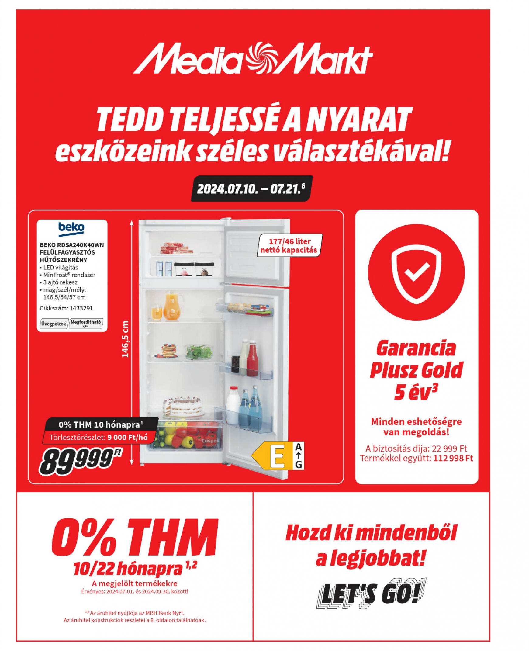 Aktuális újság Media Markt 07.10. - 07.21.