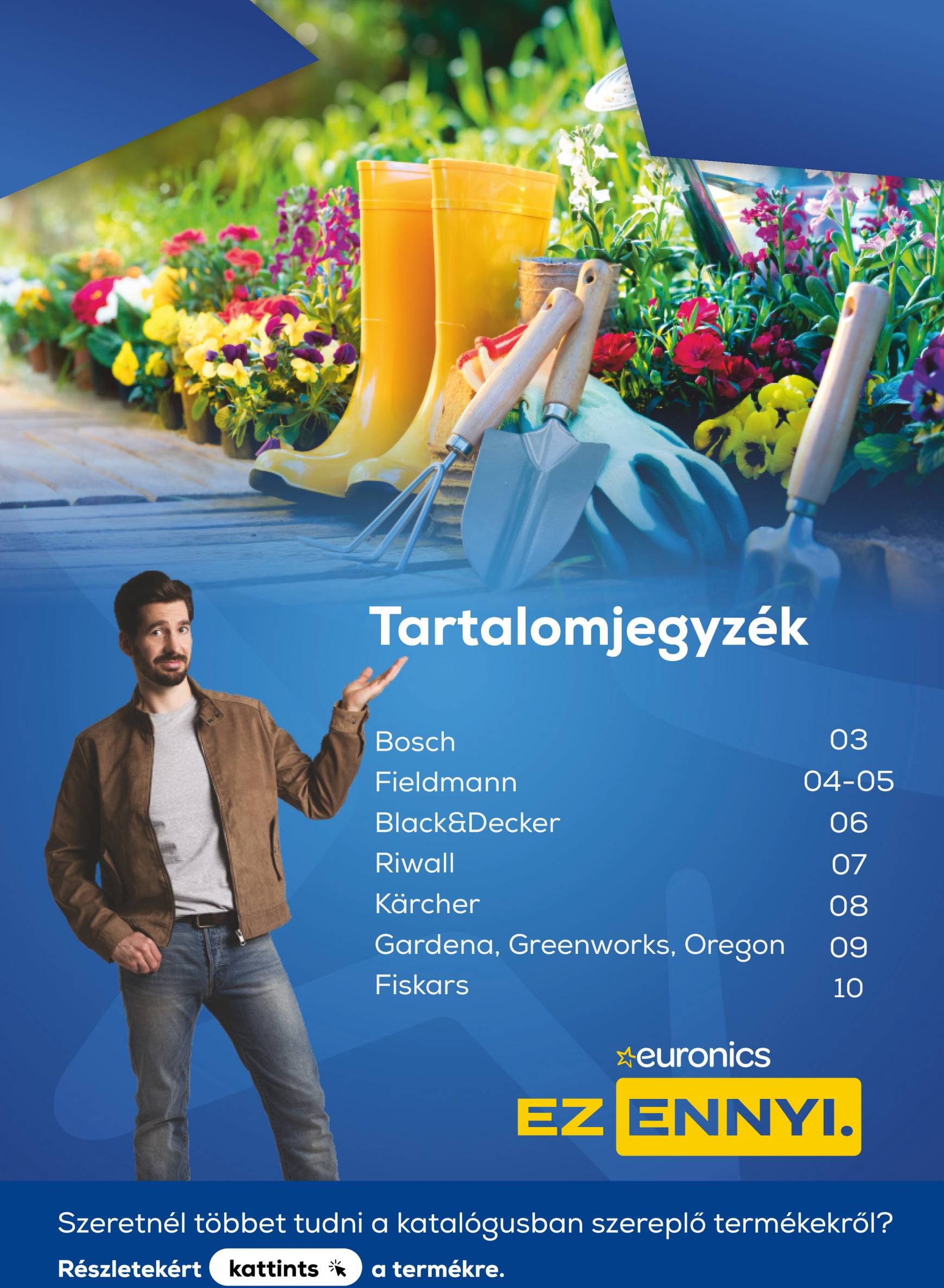 Aktuális újság Euronics - Kert katalógus 09.04. - 10.09. 2