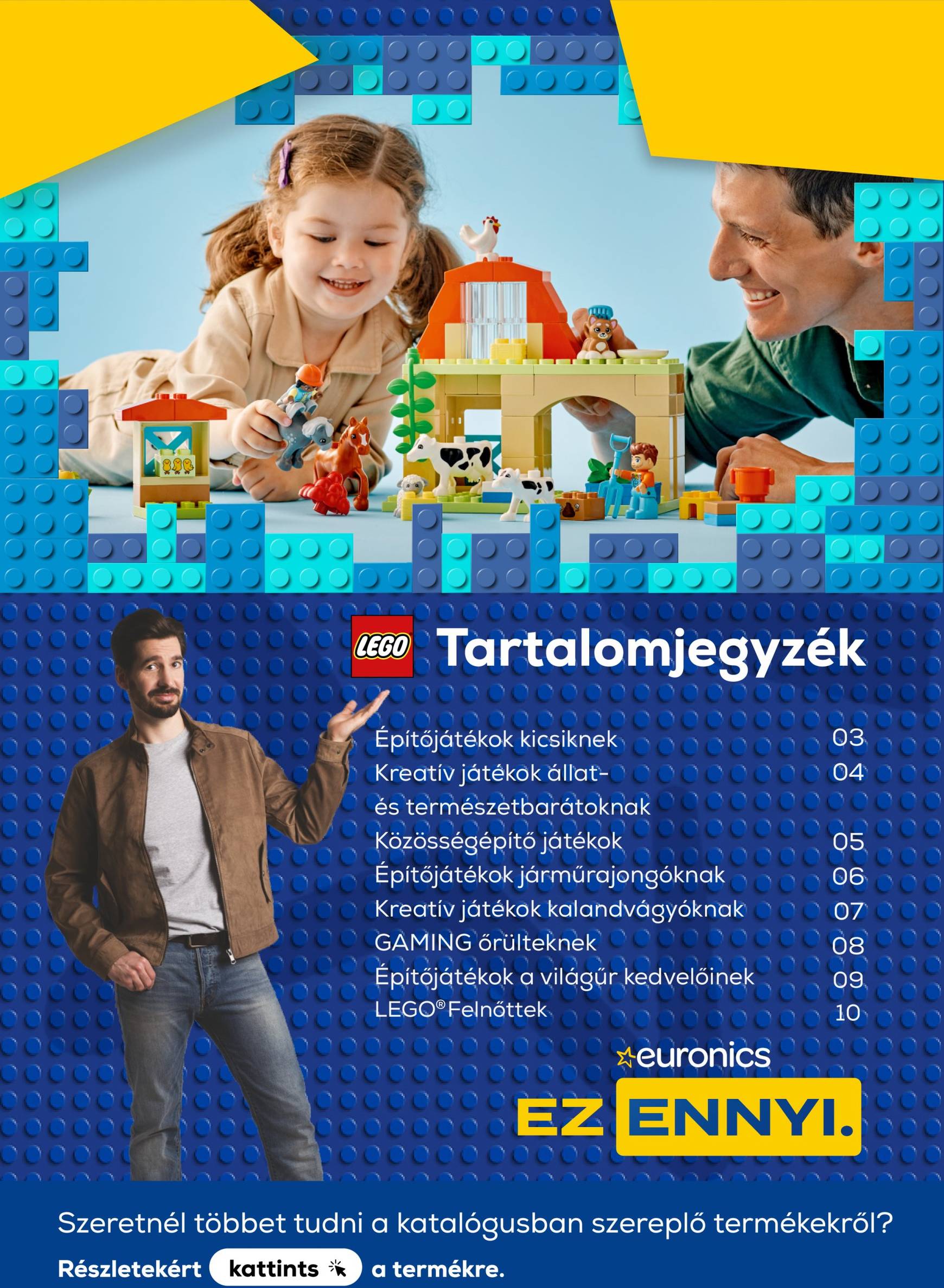 Euronics - Lego akciós újság, érvényes 10.17. - 12.18. 2