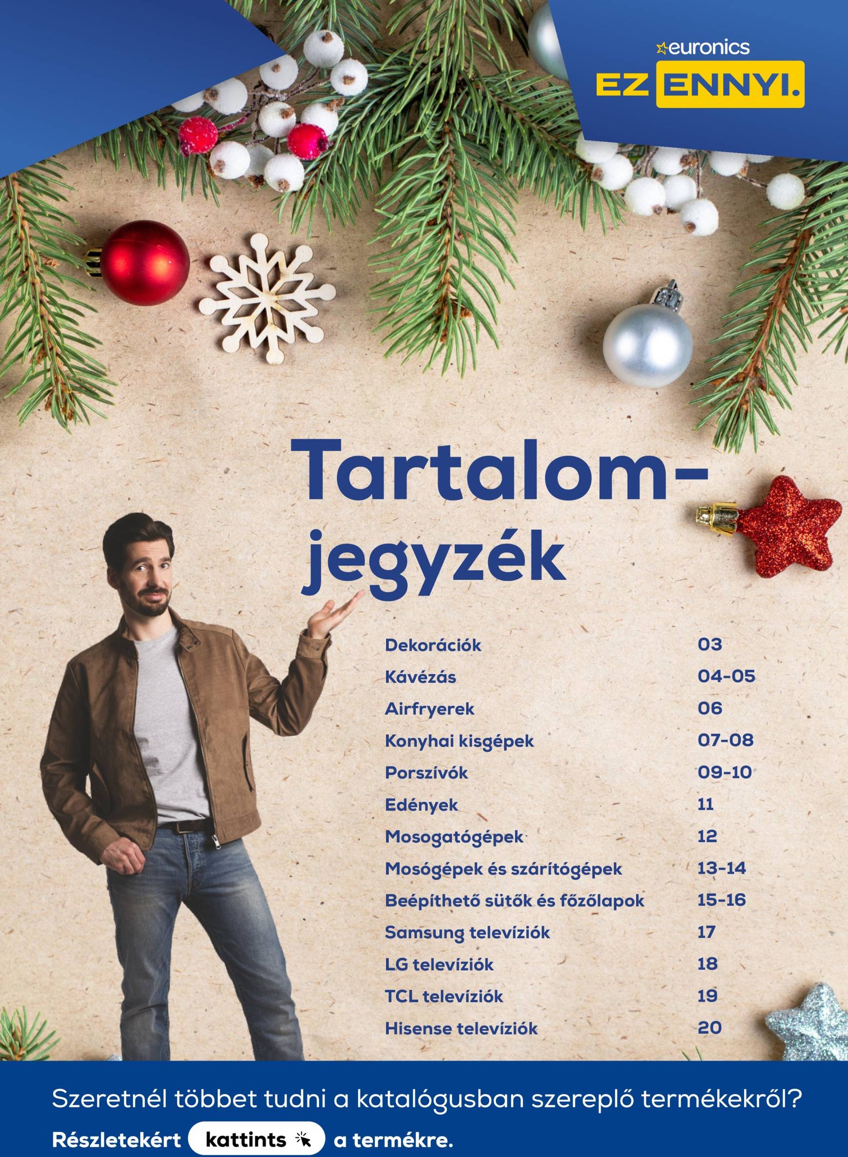 Euronics akciós újság, érvényes 10.31. - 12.18. 2