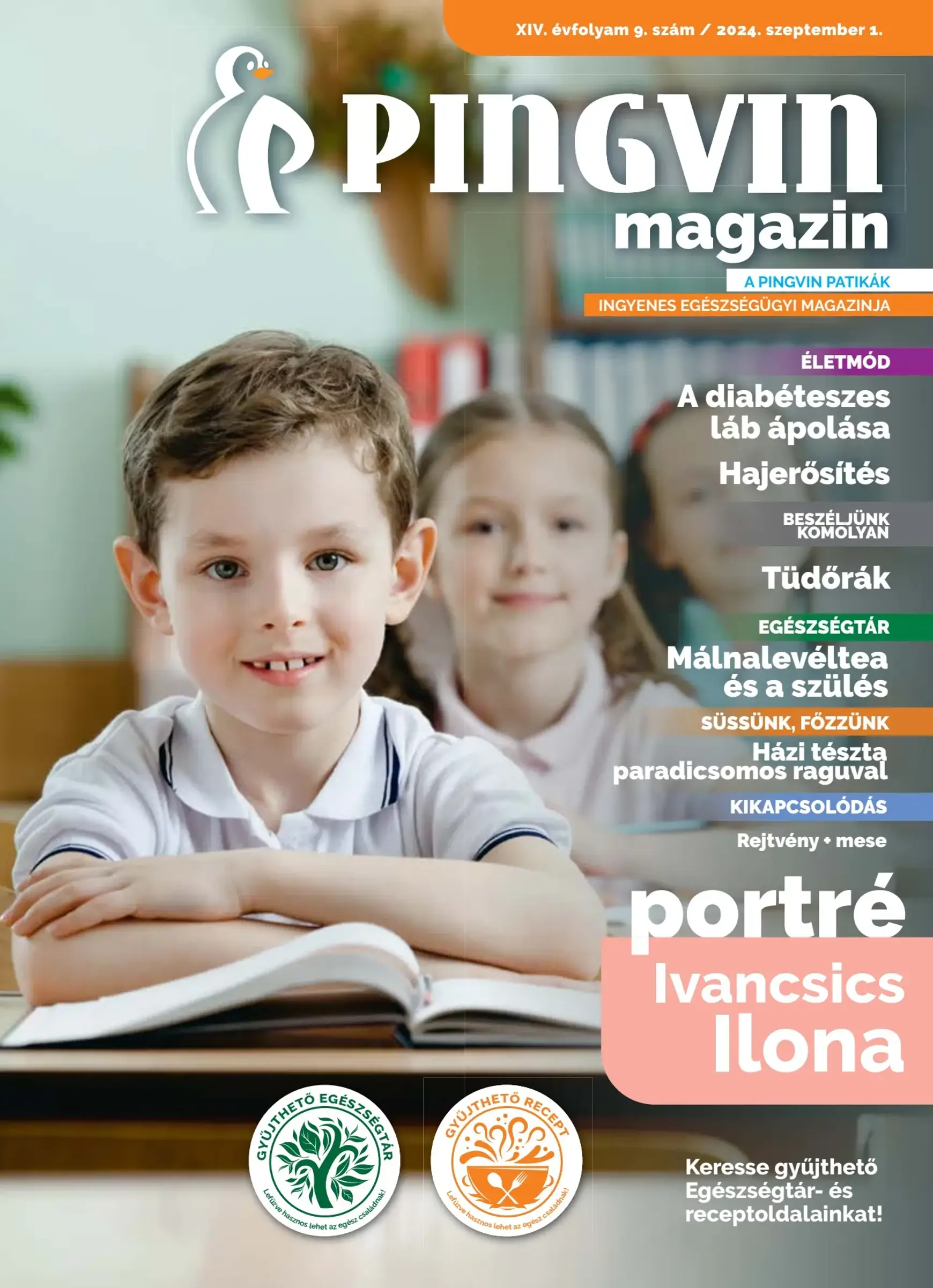 Aktuális újság Pingvin Patika - Magazin 09.01. - 09.30.