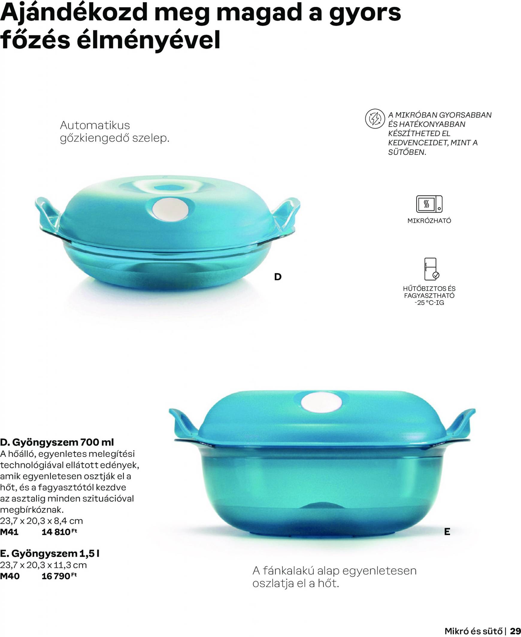 Aktuális újság Tupperware 09.02. - 02.28. 29