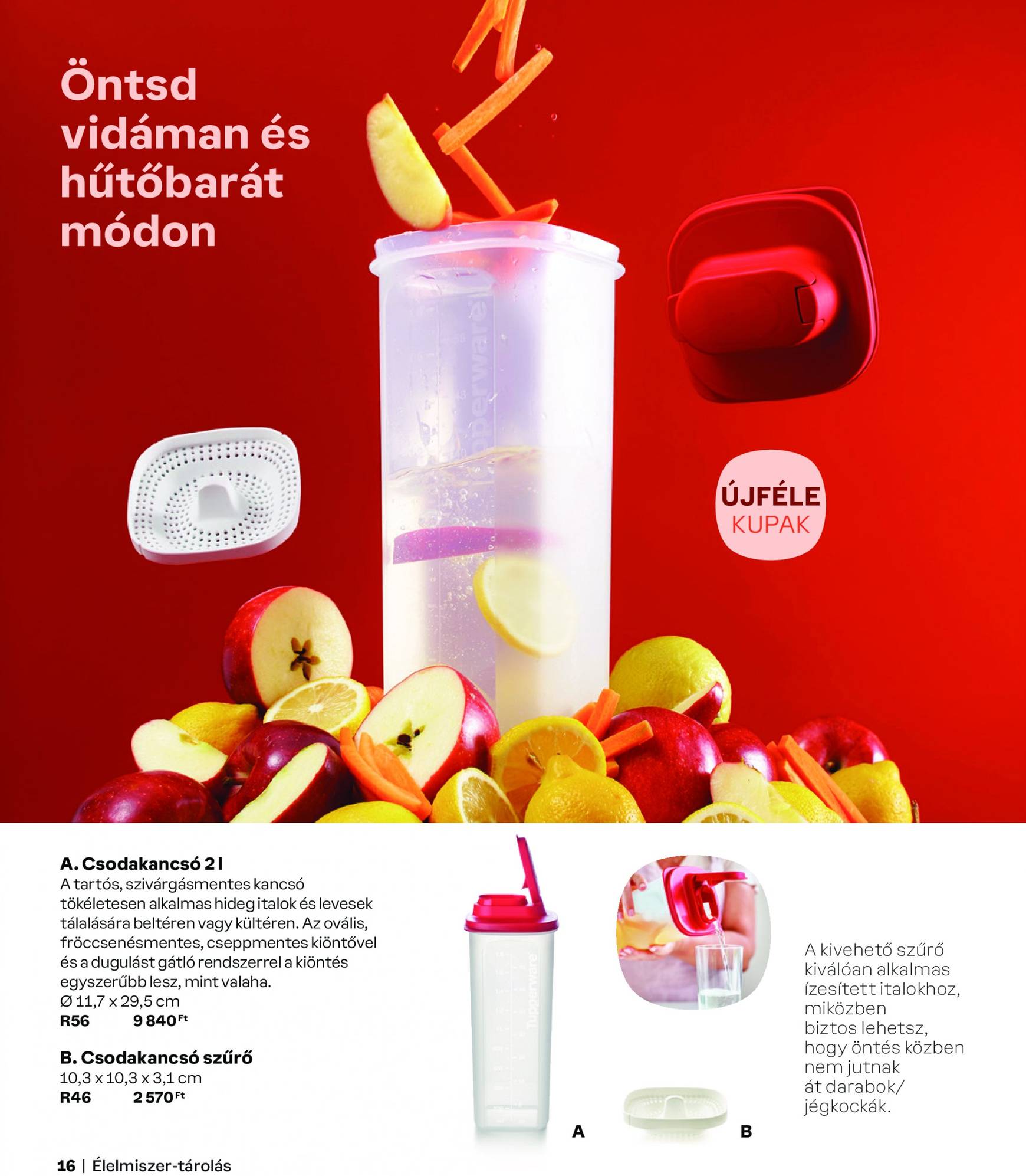 Aktuális újság Tupperware 09.02. - 02.28. 16