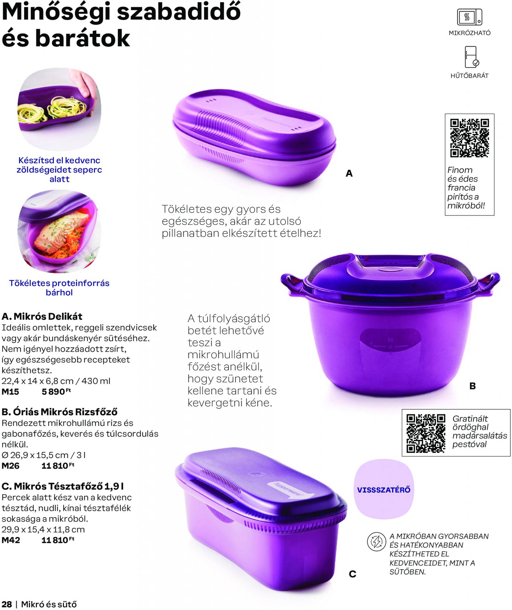 Aktuális újság Tupperware 09.02. - 02.28. 28