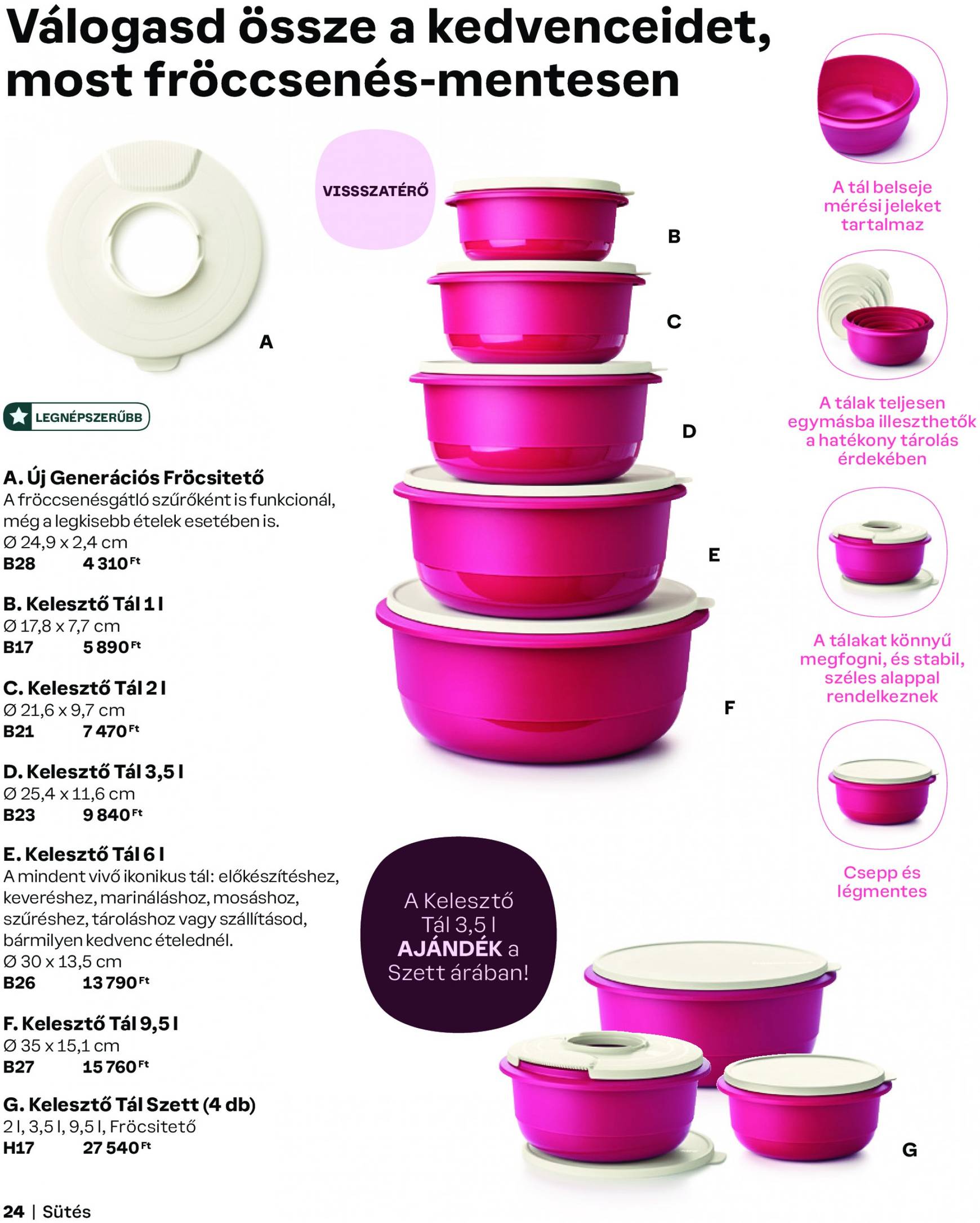 Aktuális újság Tupperware 09.02. - 02.28. 24