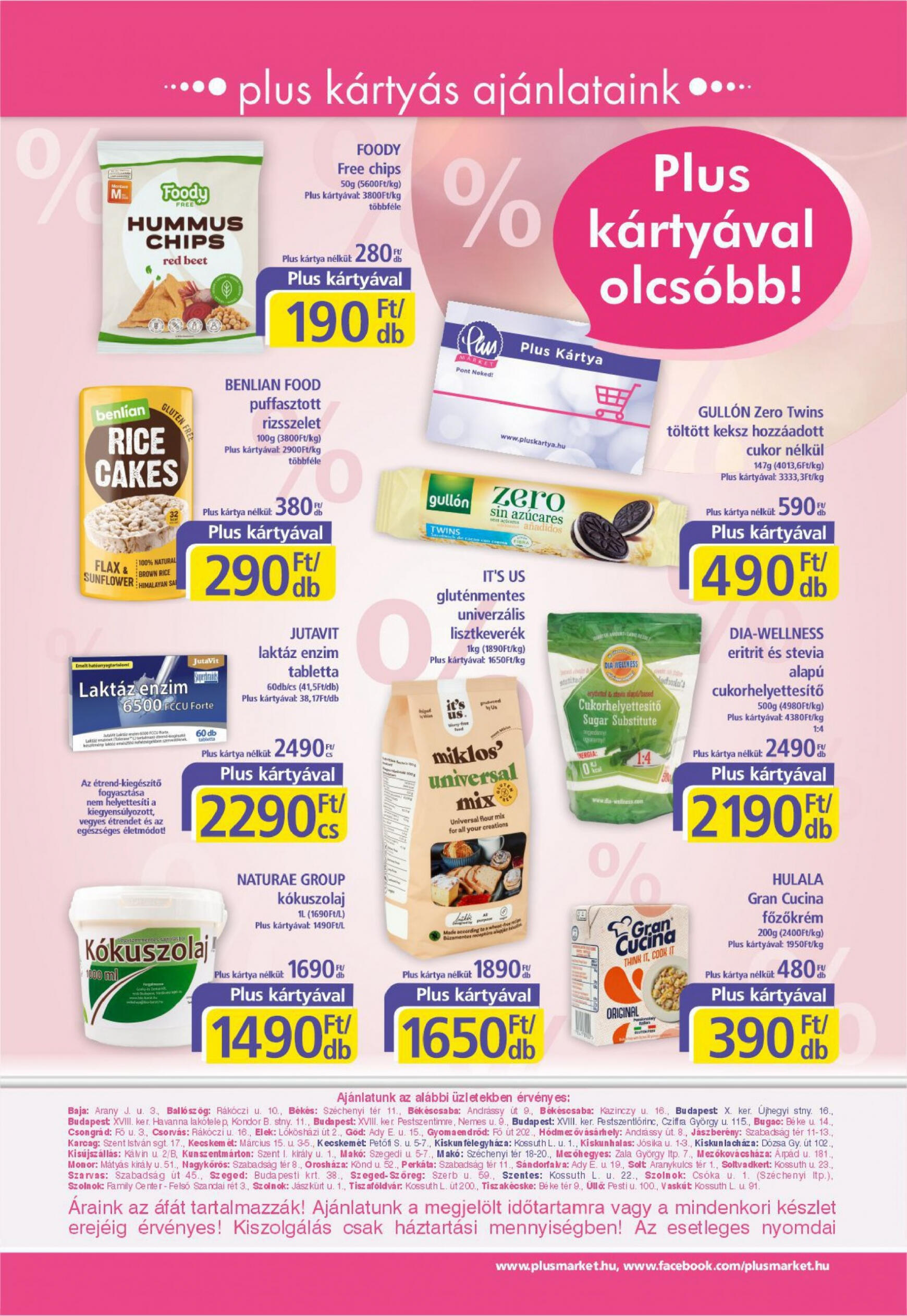 Aktuális újság Plus Market 06.20. - 06.29. 12