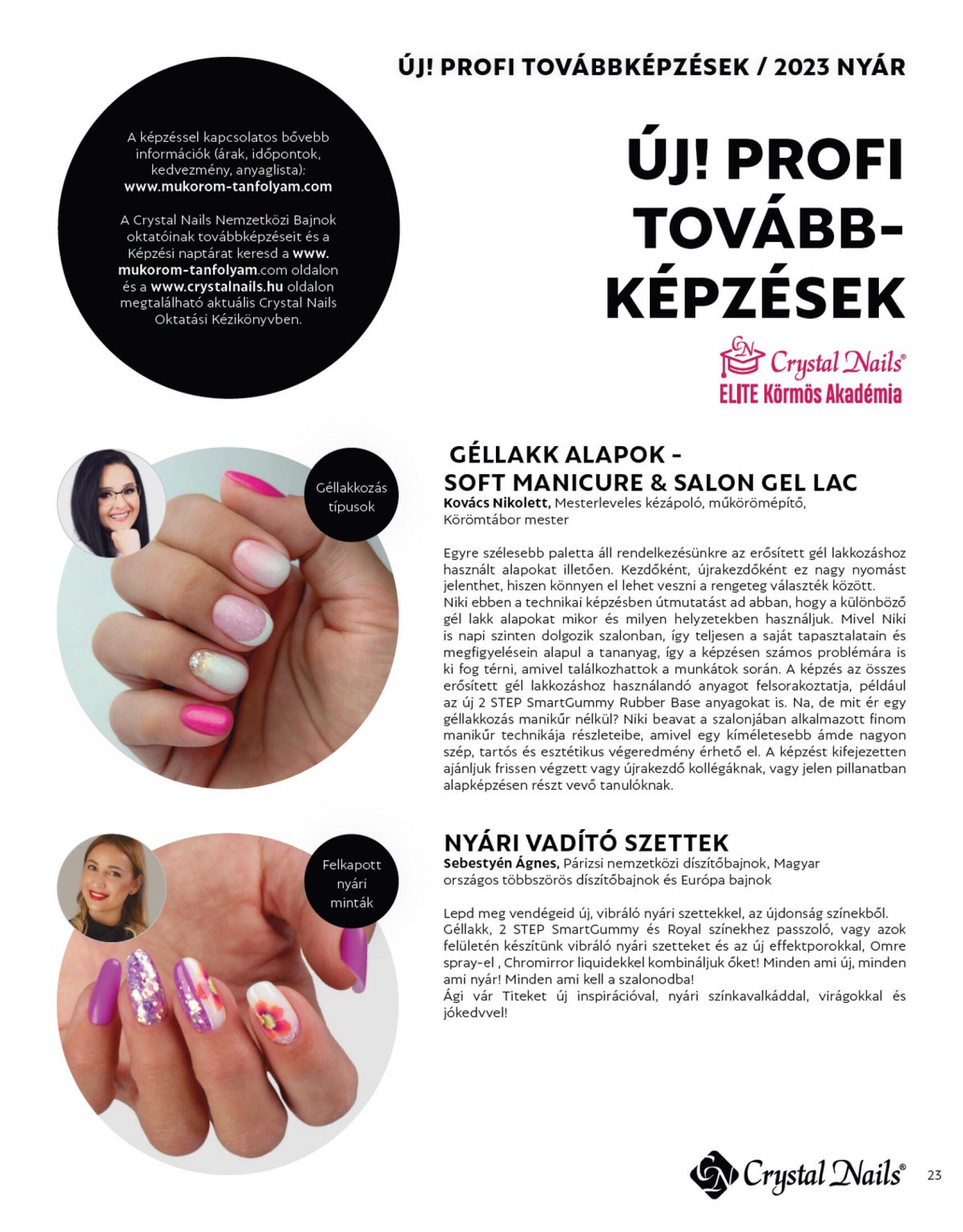 Crystal Nails 2023 NYÁR EXTRA katalógus 23