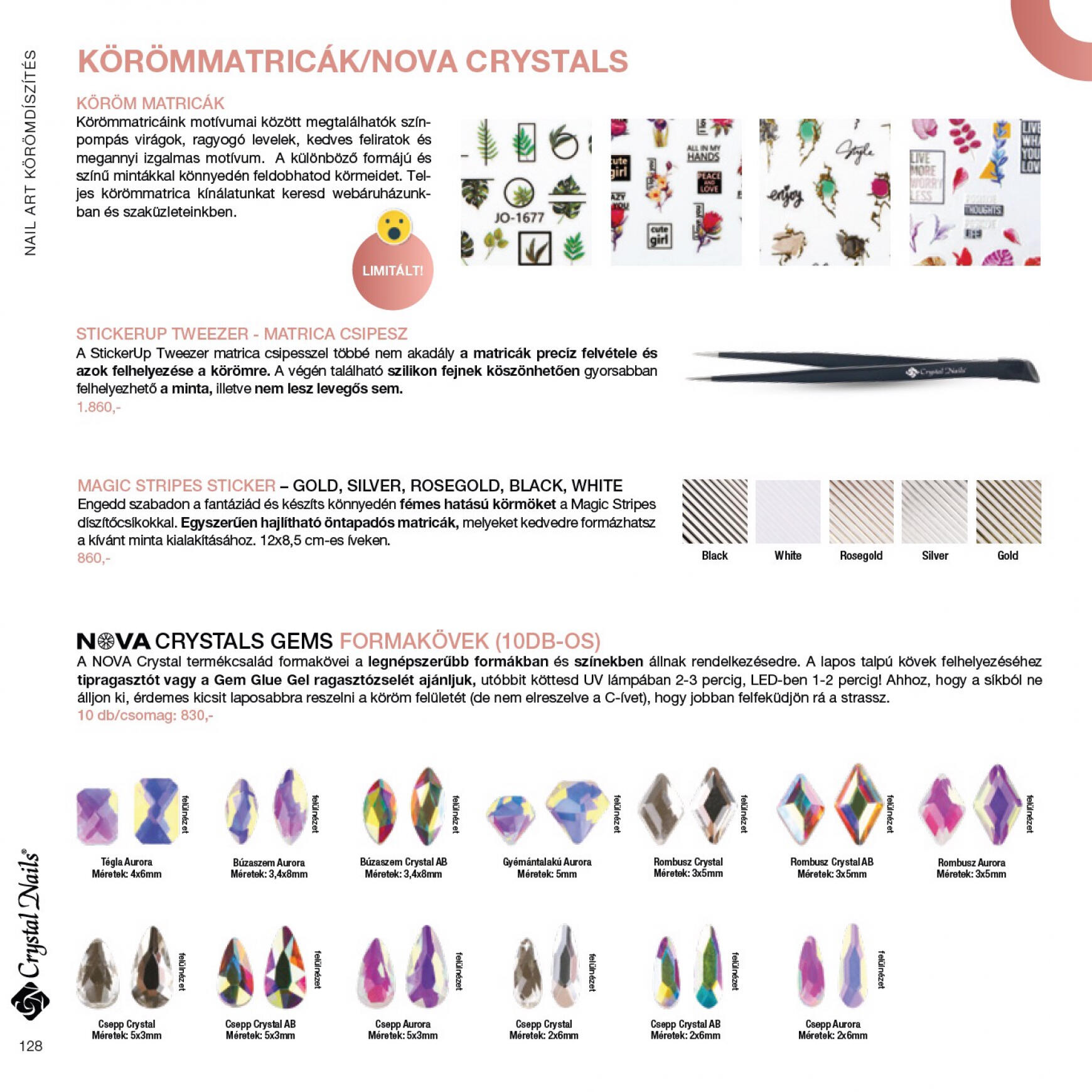 Crystal Nails 2023/24 Nagykatalógus 128