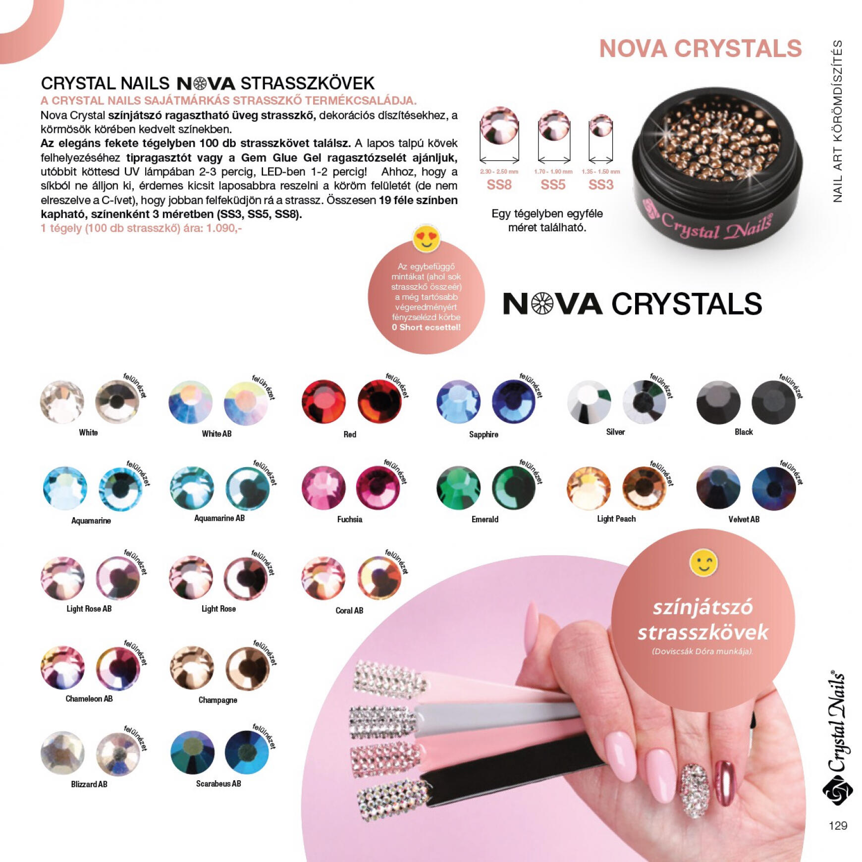 Crystal Nails 2023/24 Nagykatalógus 129