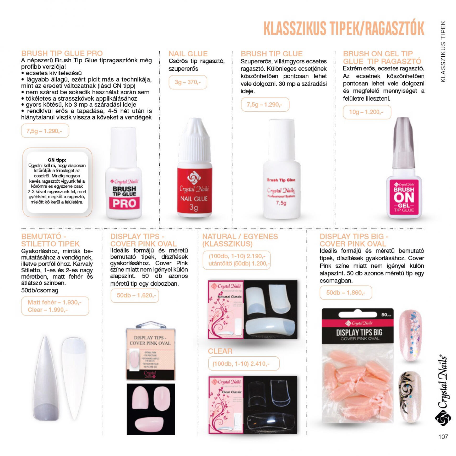 Aktuális újság Crystal Nails 05.01. - 12.31. 107