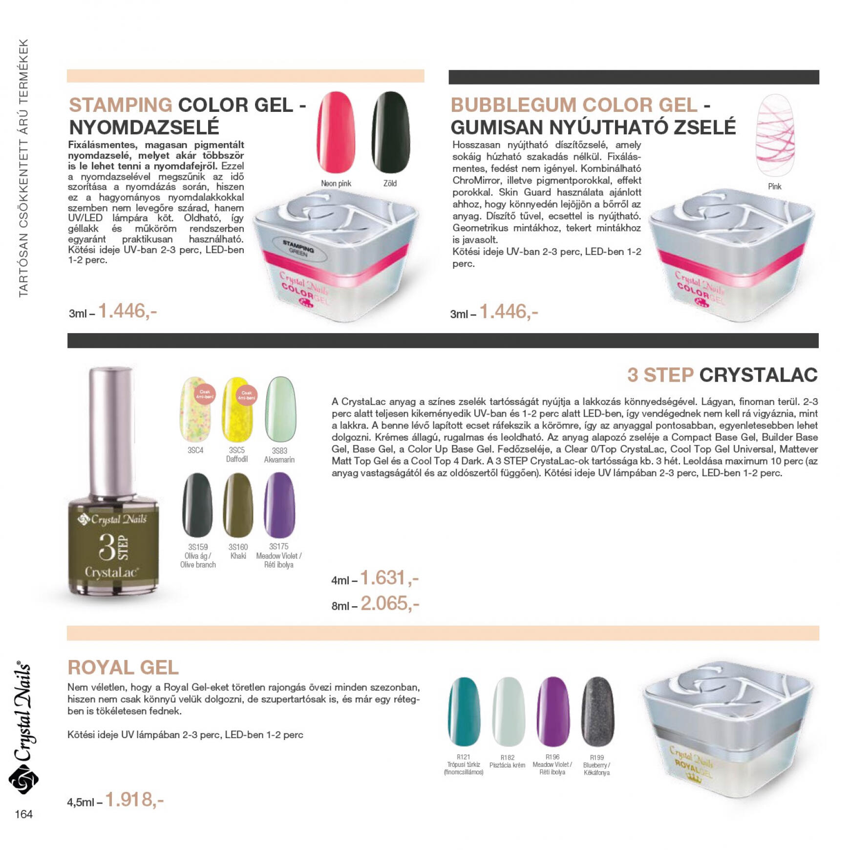 Aktuális újság Crystal Nails 05.01. - 12.31. 164