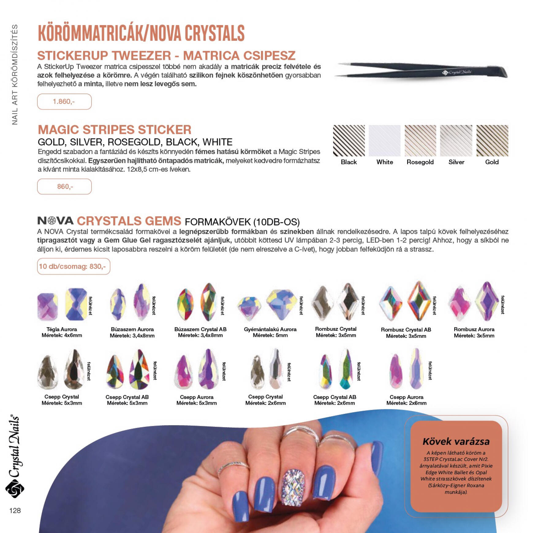 Aktuális újság Crystal Nails 05.01. - 12.31. 128