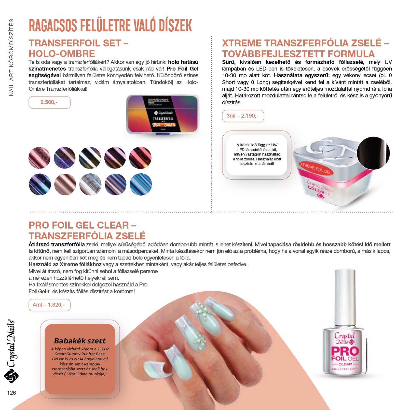 Aktuális újság Crystal Nails 05.01. - 12.31. 126