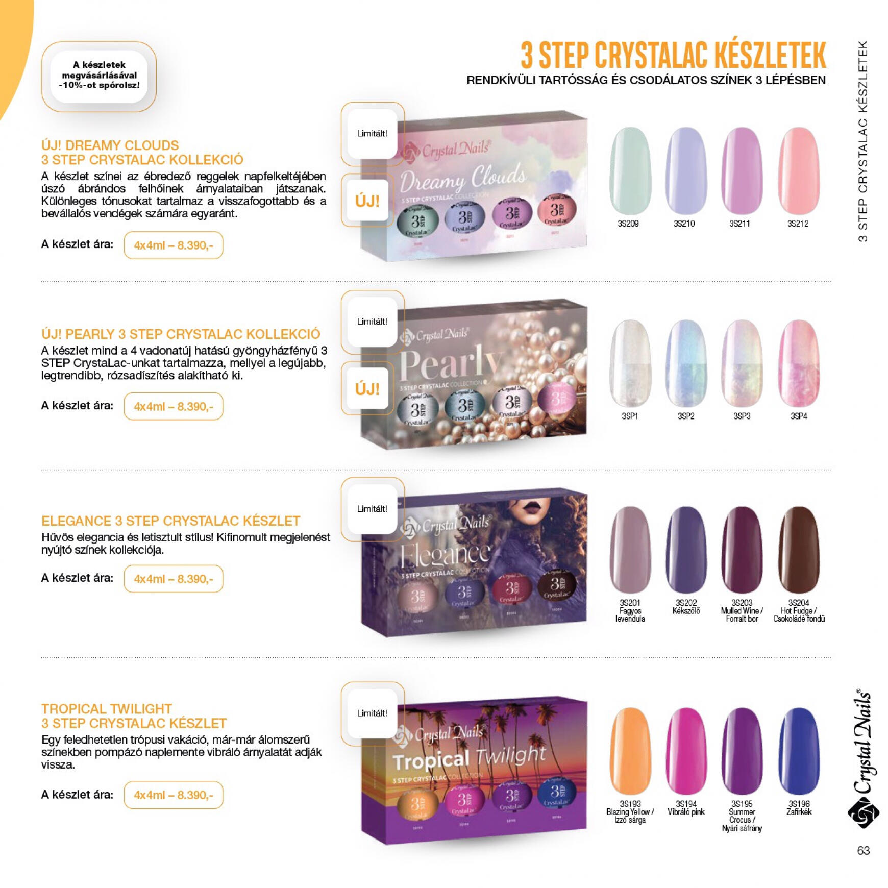 Aktuális újság Crystal Nails 05.01. - 12.31. 63