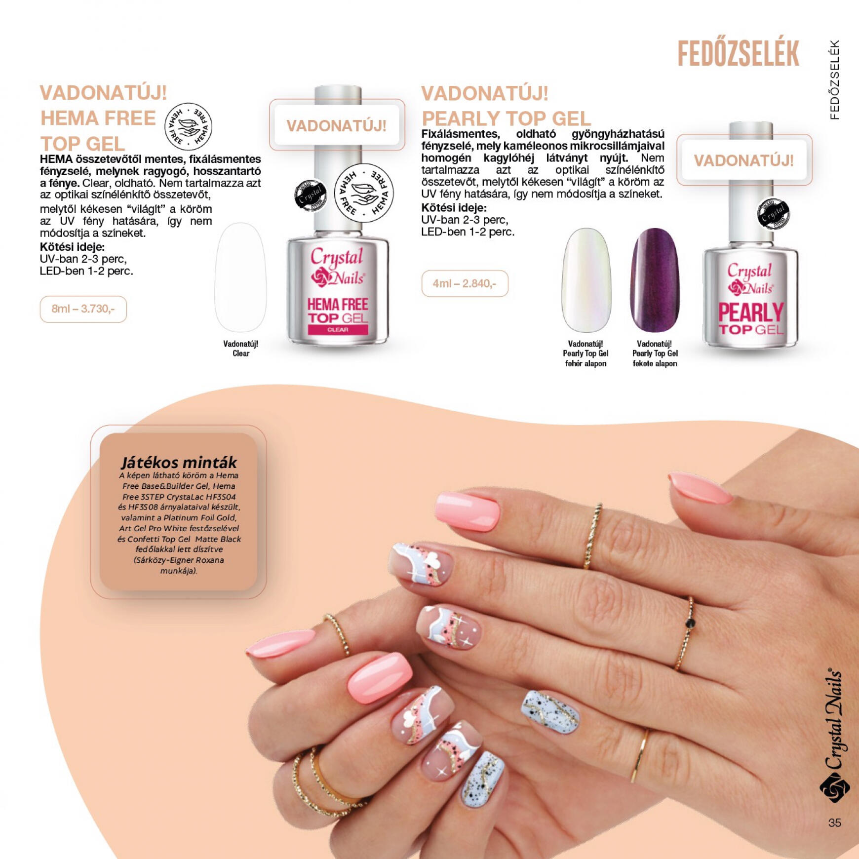 Aktuális újság Crystal Nails 05.01. - 12.31. 35