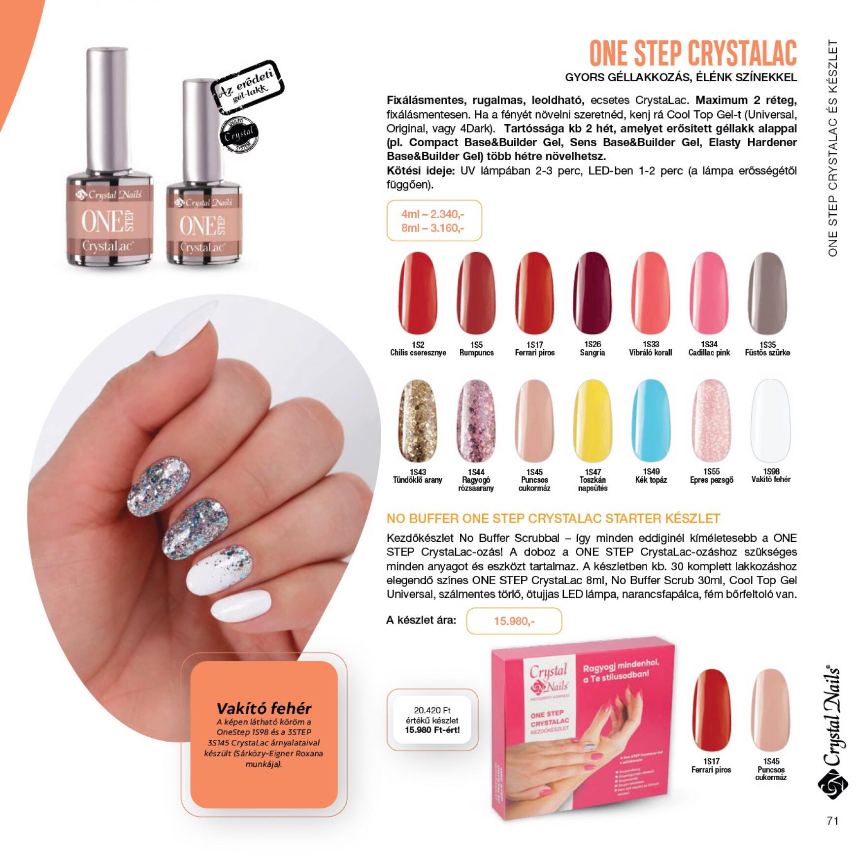 Aktuális újság Crystal Nails 05.01. - 12.31. 71