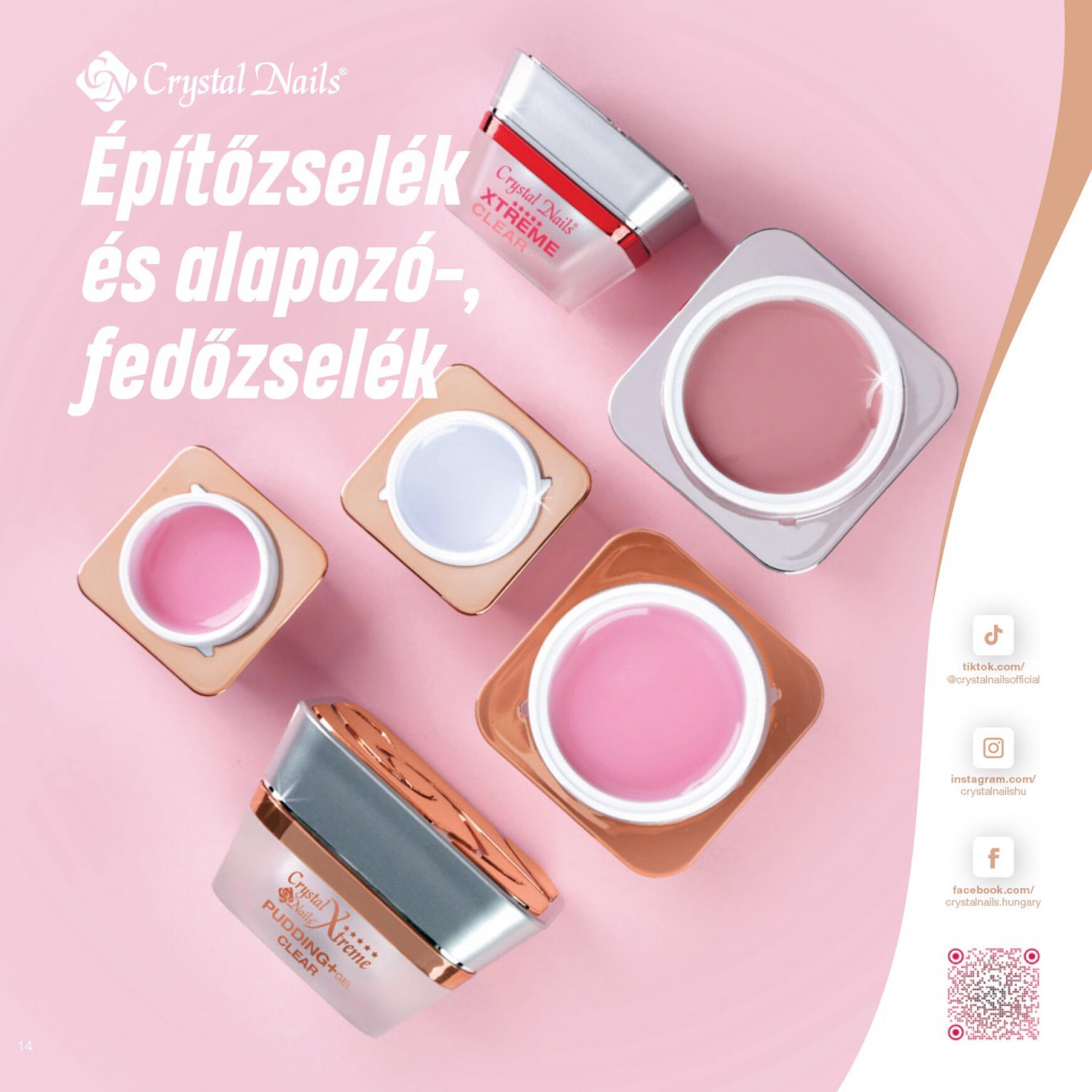 Aktuális újság Crystal Nails 05.01. - 12.31. 14