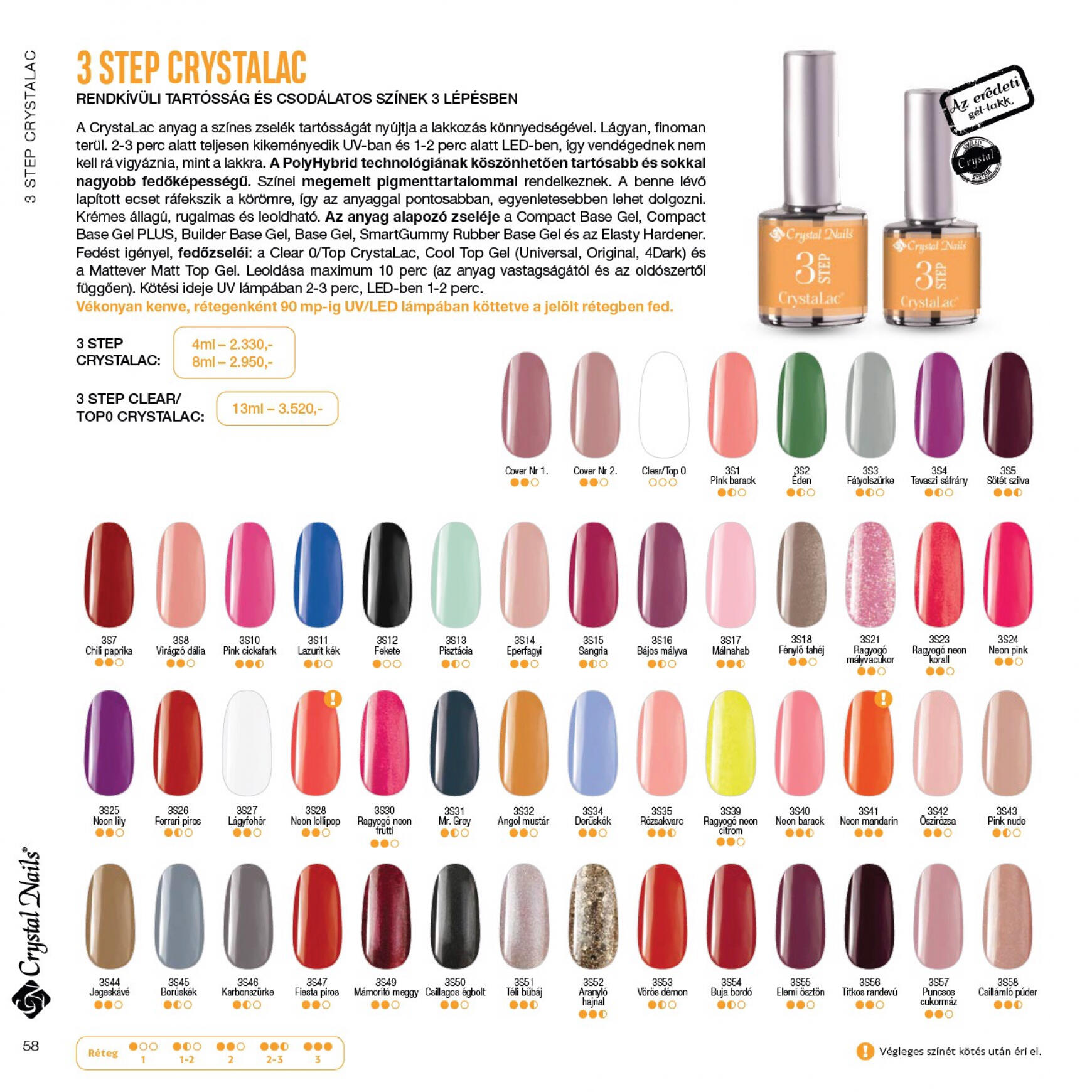 Aktuális újság Crystal Nails 05.01. - 12.31. 58