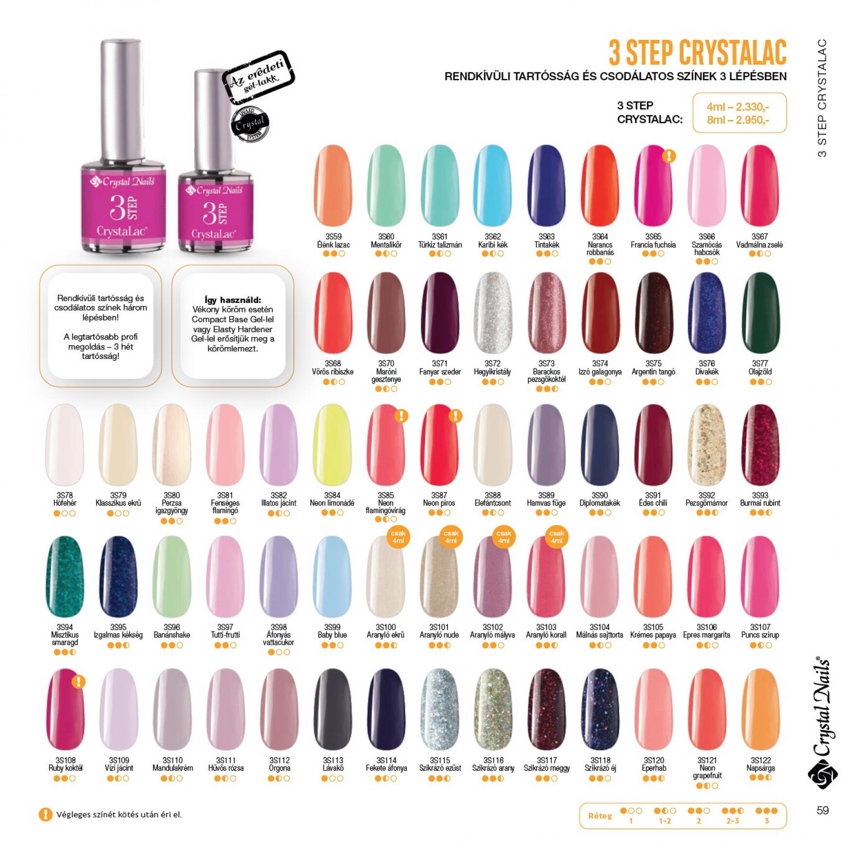 Aktuális újság Crystal Nails 05.01. - 12.31. 59