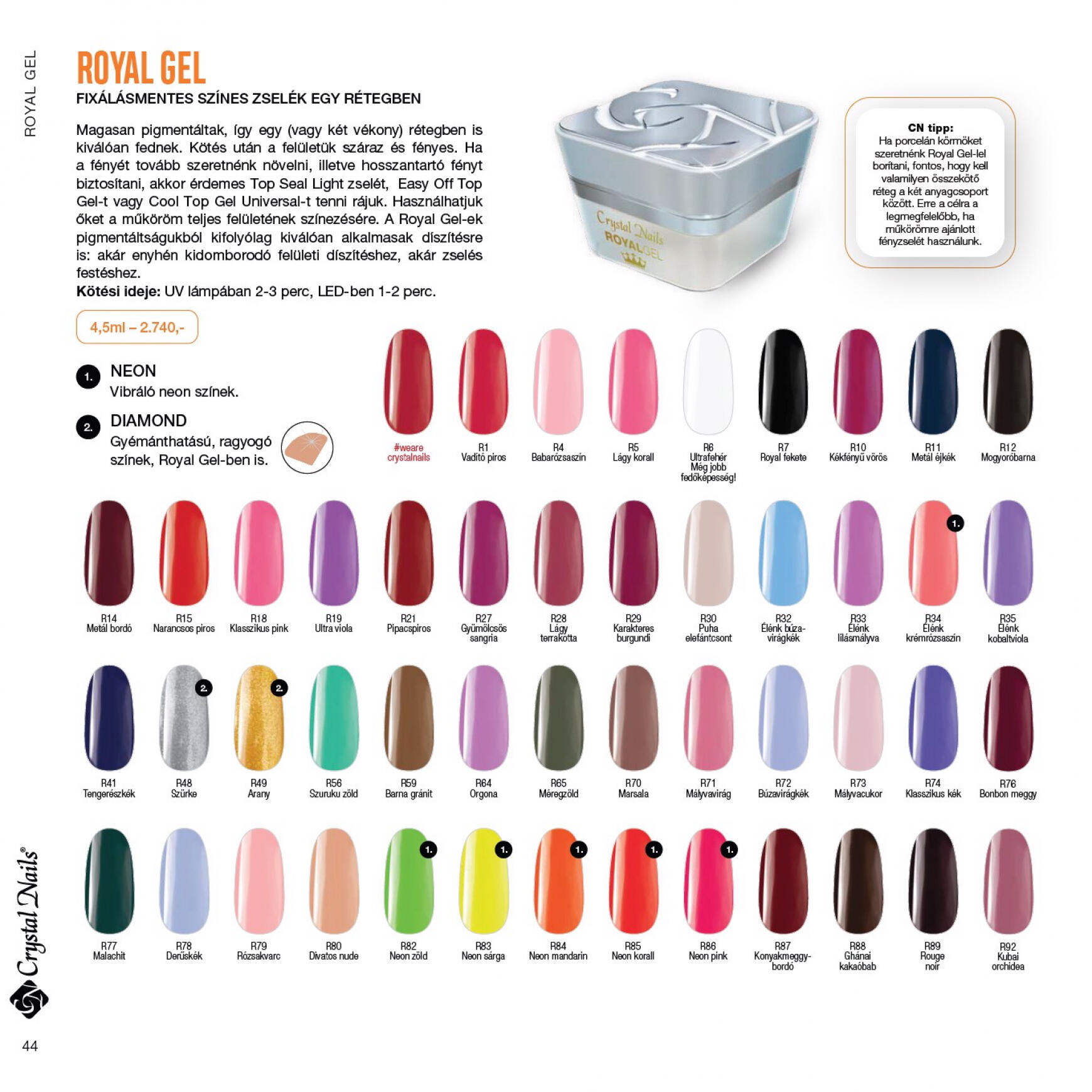 Aktuális újság Crystal Nails 05.01. - 12.31. 44