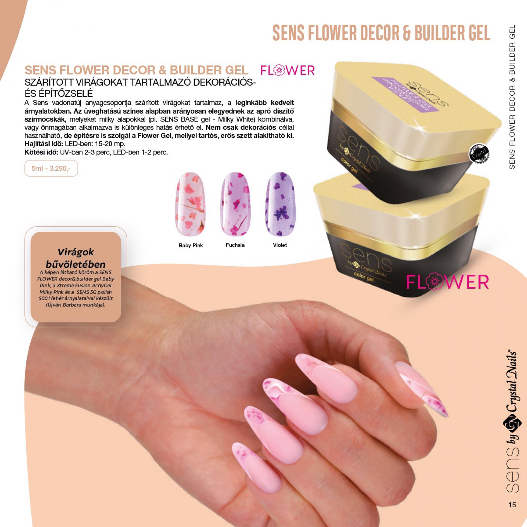 Aktuális újság Crystal Nails 05.01. - 12.31. 15