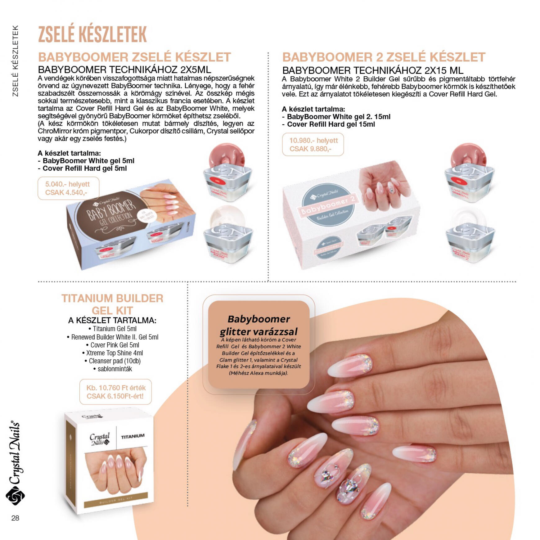 Aktuális újság Crystal Nails 05.01. - 12.31. 28