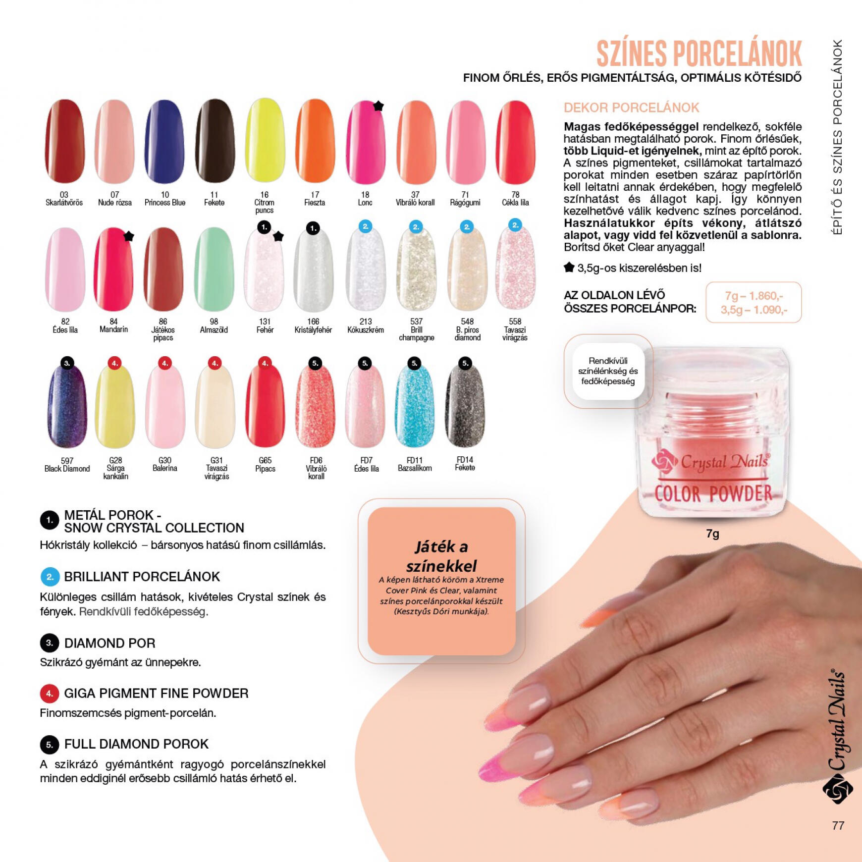 Aktuális újság Crystal Nails 05.01. - 12.31. 77