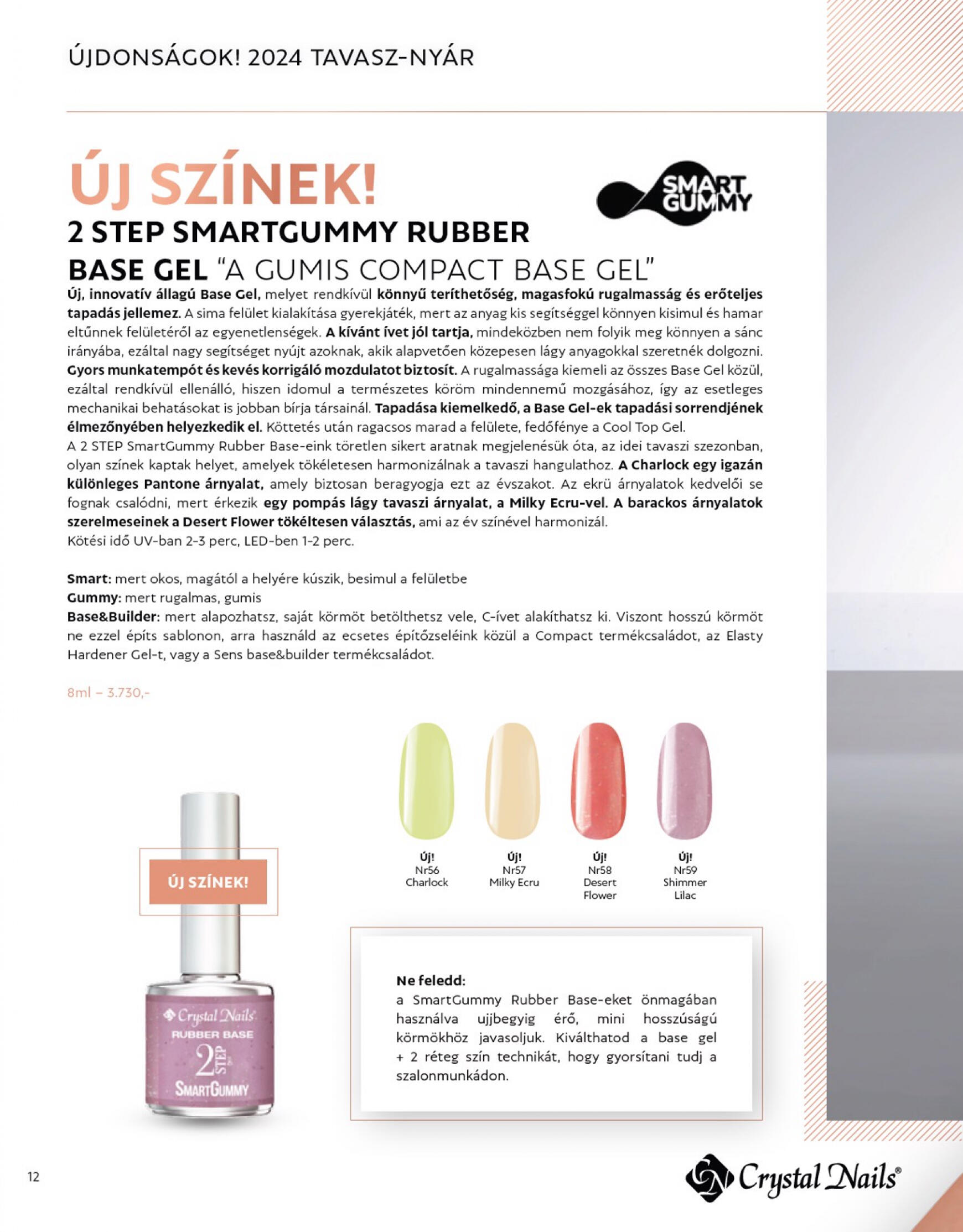 Aktuális újság Crystal Nails - Tavasz/Nyár 05.01. - 08.31. 12