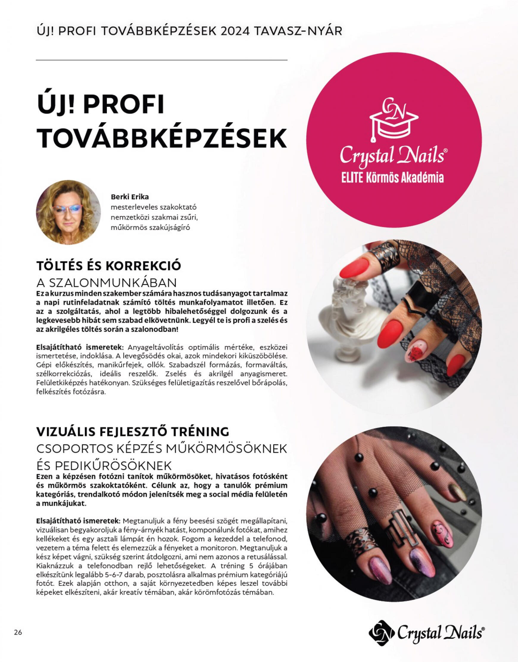 Aktuális újság Crystal Nails - Tavasz/Nyár 05.01. - 08.31. 26