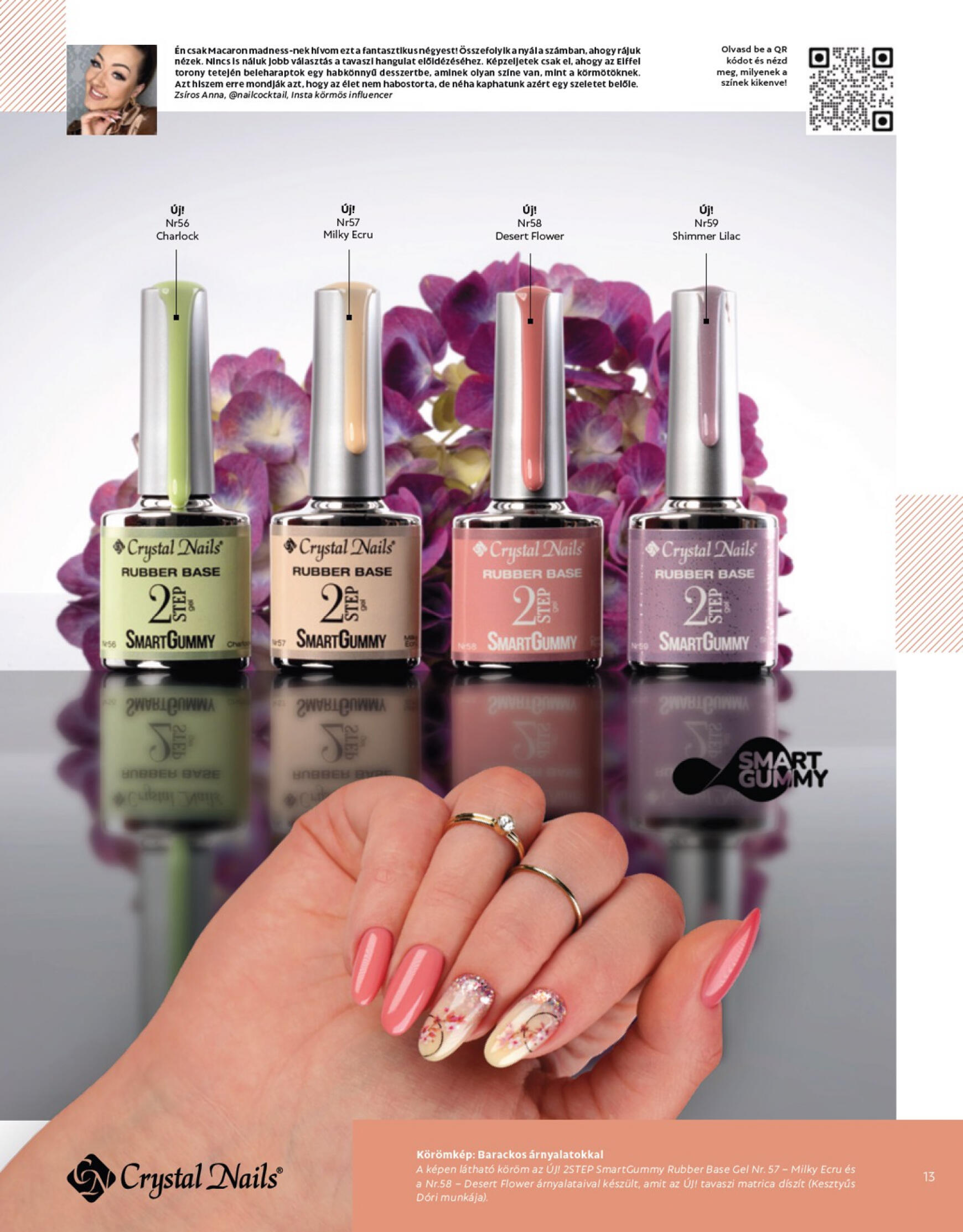 Aktuális újság Crystal Nails - Tavasz/Nyár 05.01. - 08.31. 13