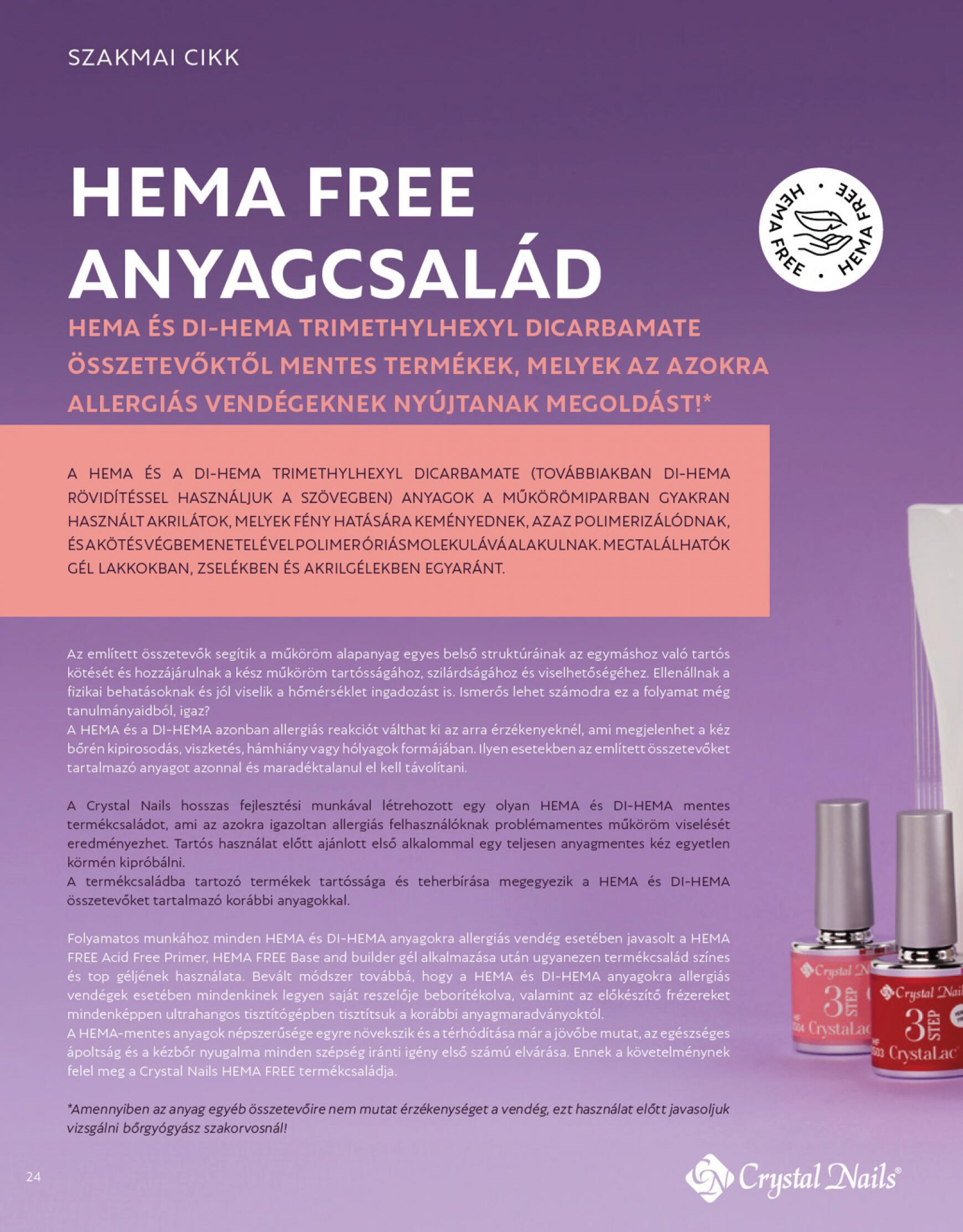 Aktuális újság Crystal Nails - Tavasz/Nyár 05.01. - 08.31. 24