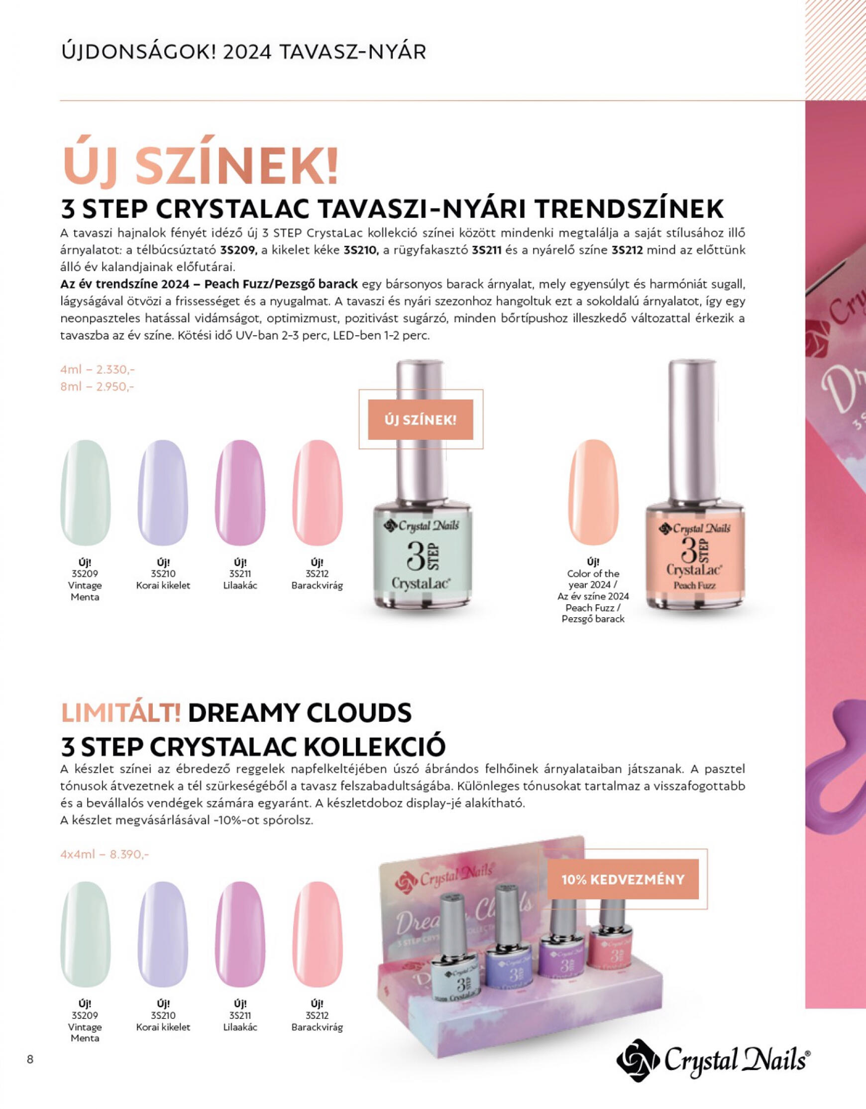 Aktuális újság Crystal Nails - Tavasz/Nyár 05.01. - 08.31. 8