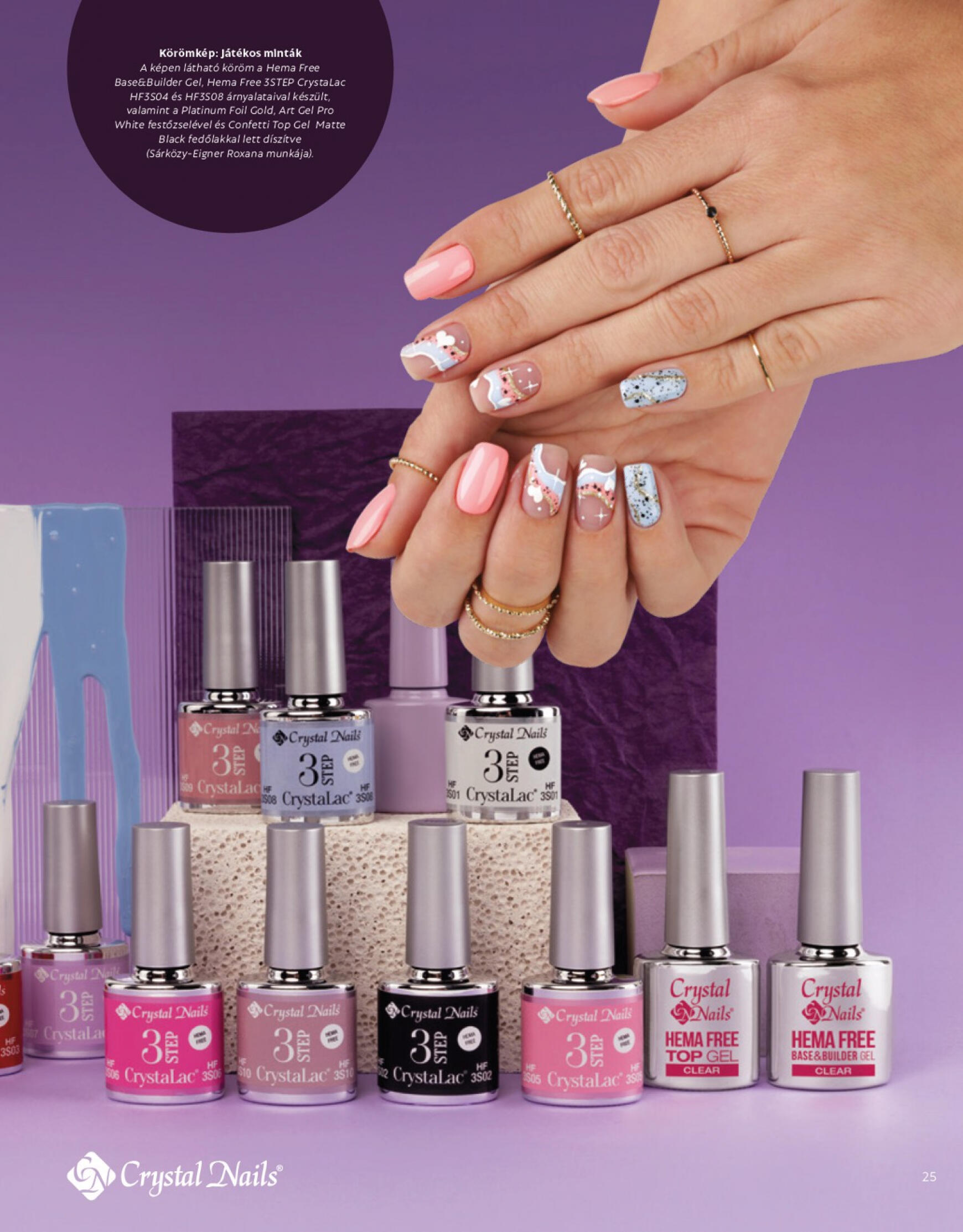 Aktuális újság Crystal Nails - Tavasz/Nyár 05.01. - 08.31. 25