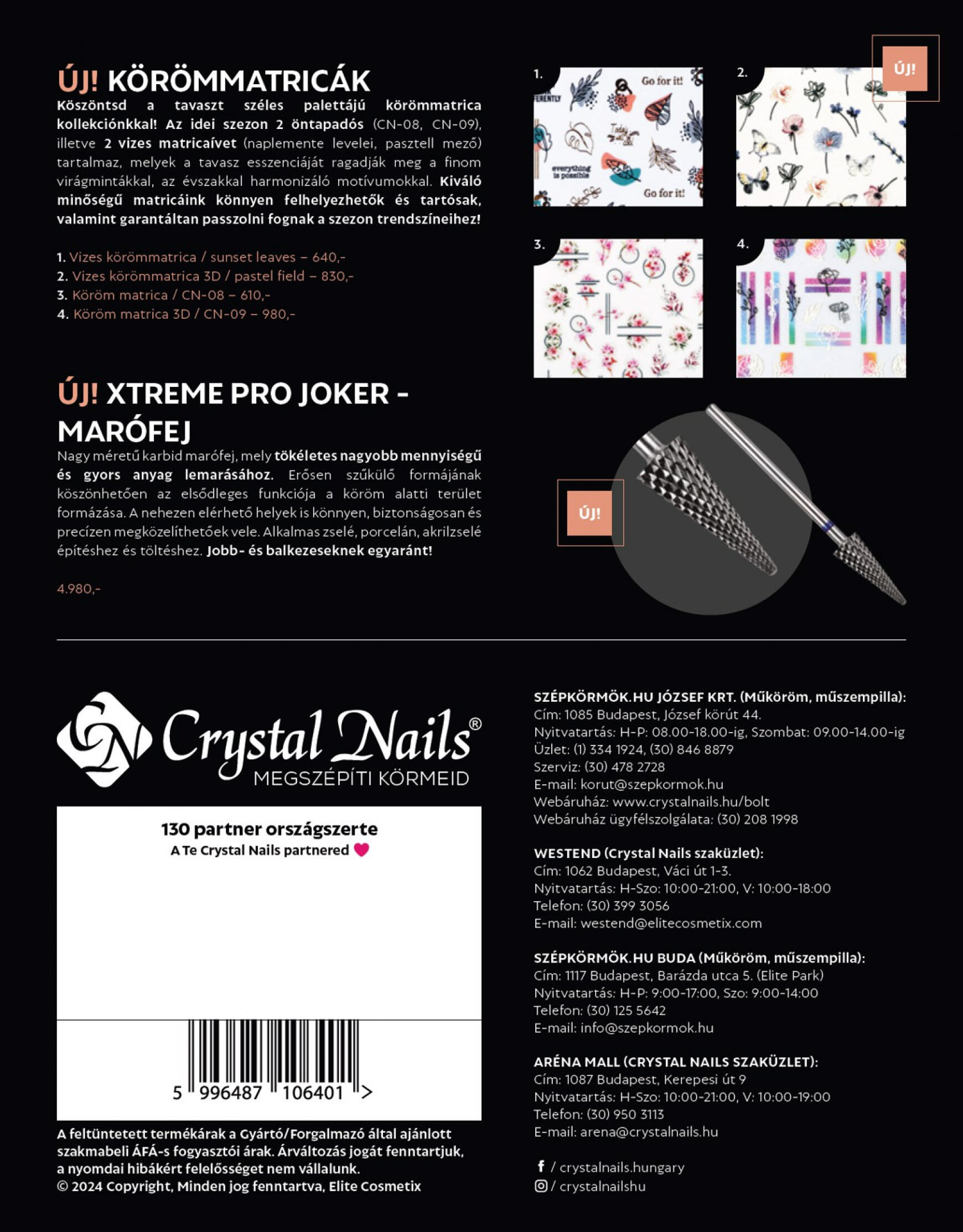 Aktuális újság Crystal Nails - Tavasz/Nyár 05.01. - 08.31. 28