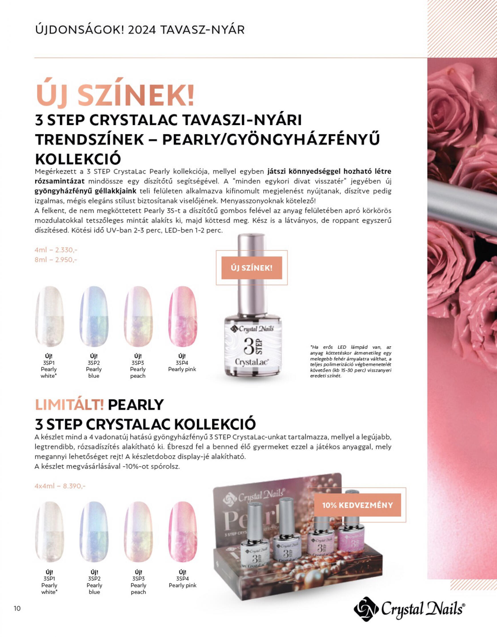 Aktuális újság Crystal Nails - Tavasz/Nyár 05.01. - 08.31. 10