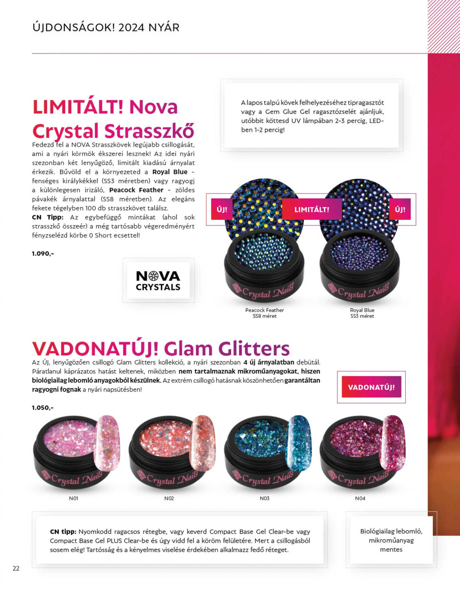 Aktuális újság Crystal Nails - Nyár 08.01. - 08.31. 22