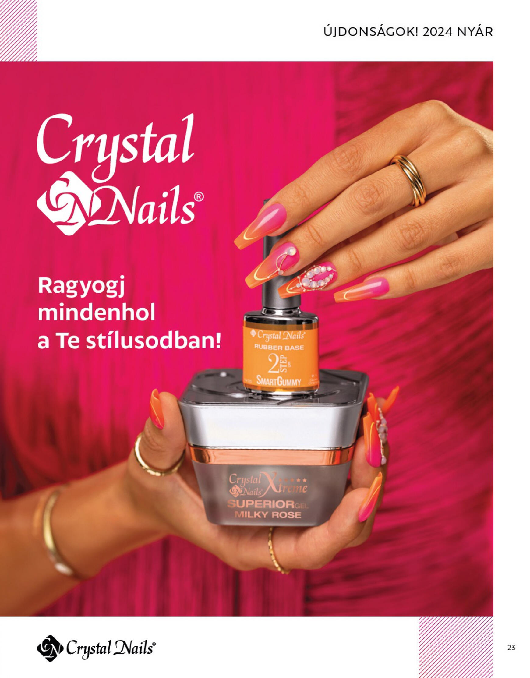 Aktuális újság Crystal Nails - Nyár 08.01. - 08.31. 23