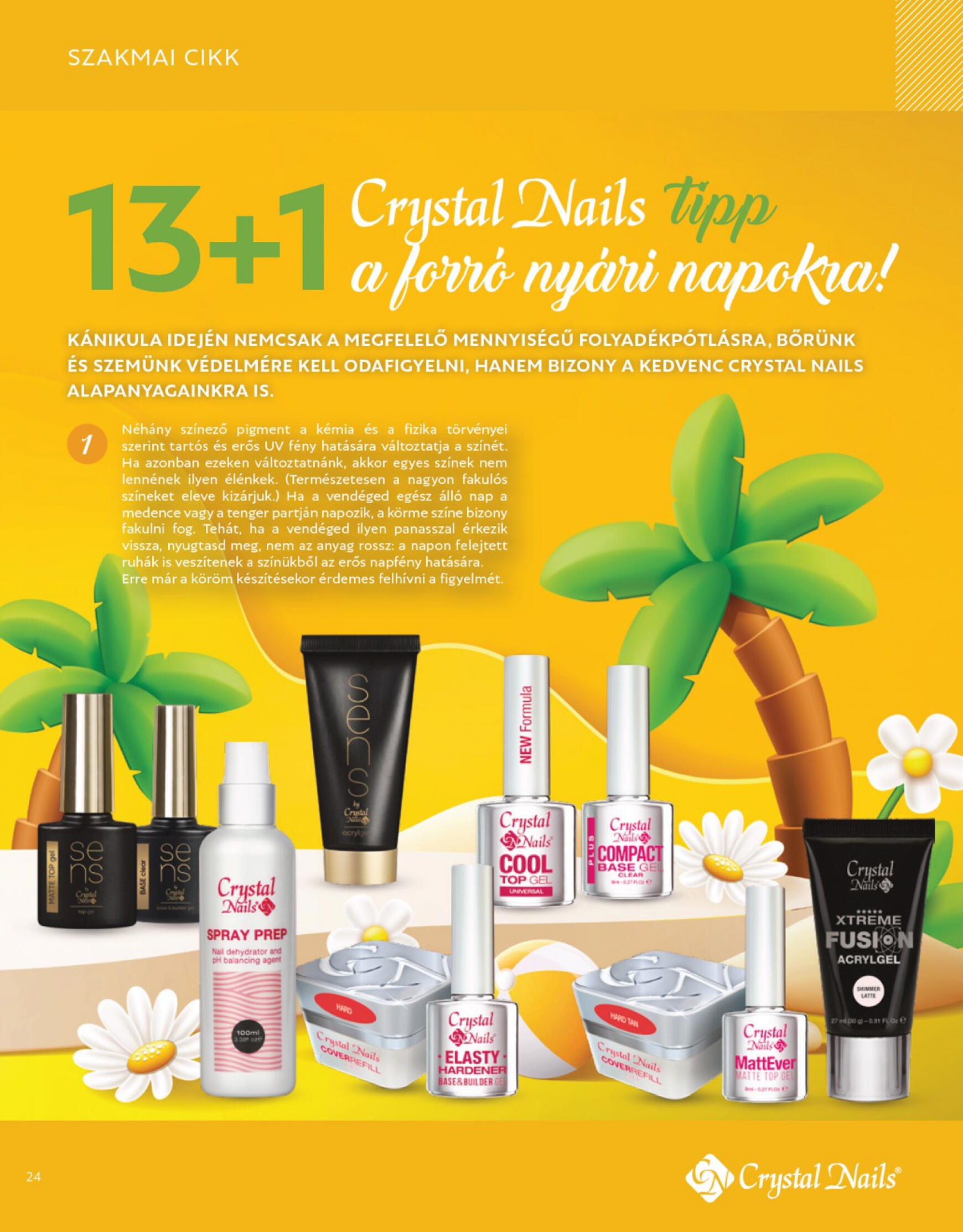 Aktuális újság Crystal Nails - Nyár 08.01. - 08.31. 24