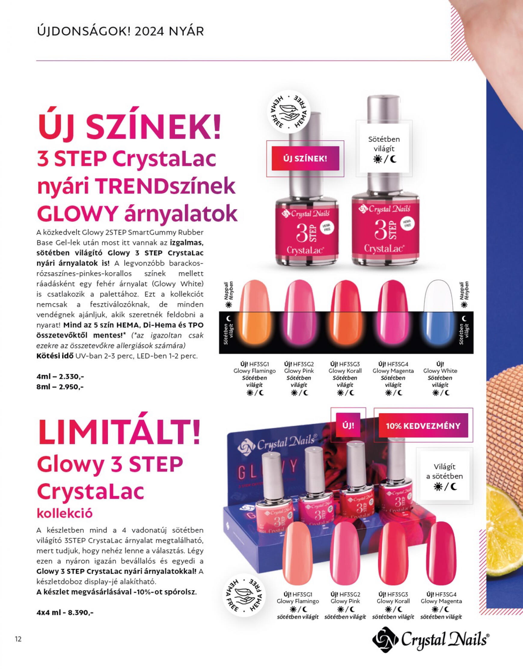 Aktuális újság Crystal Nails - Nyár 08.01. - 08.31. 12