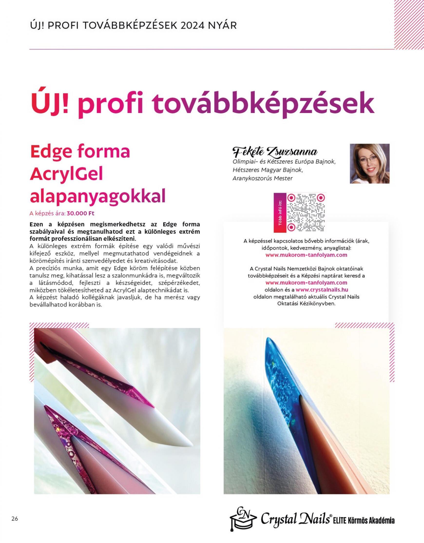 Aktuális újság Crystal Nails - Nyár 08.01. - 08.31. 26