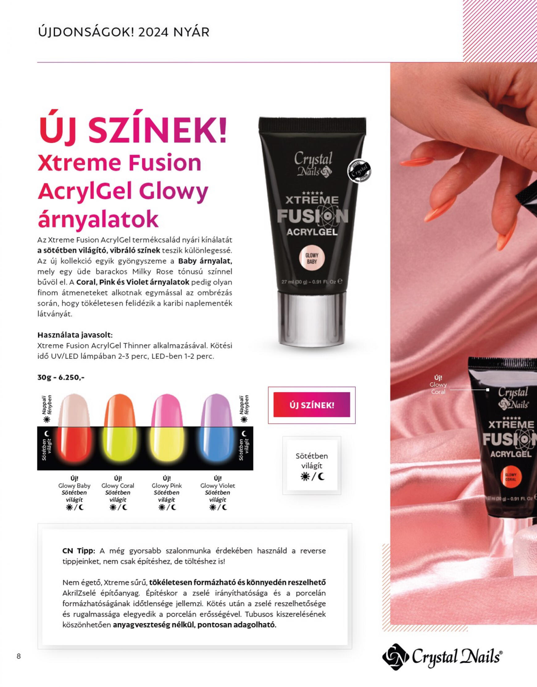 Aktuális újság Crystal Nails - Nyár 08.01. - 08.31. 8