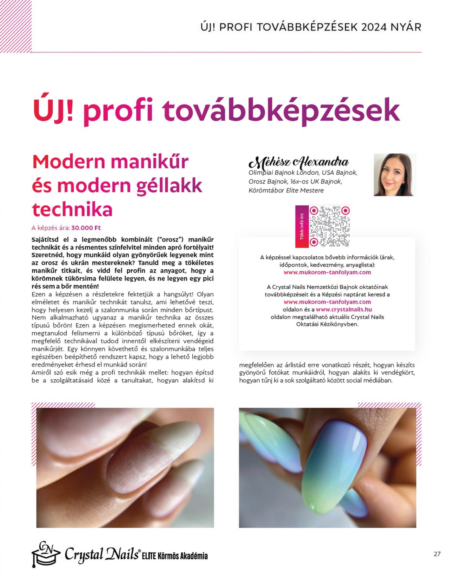 Aktuális újság Crystal Nails - Nyár 08.01. - 08.31. 27