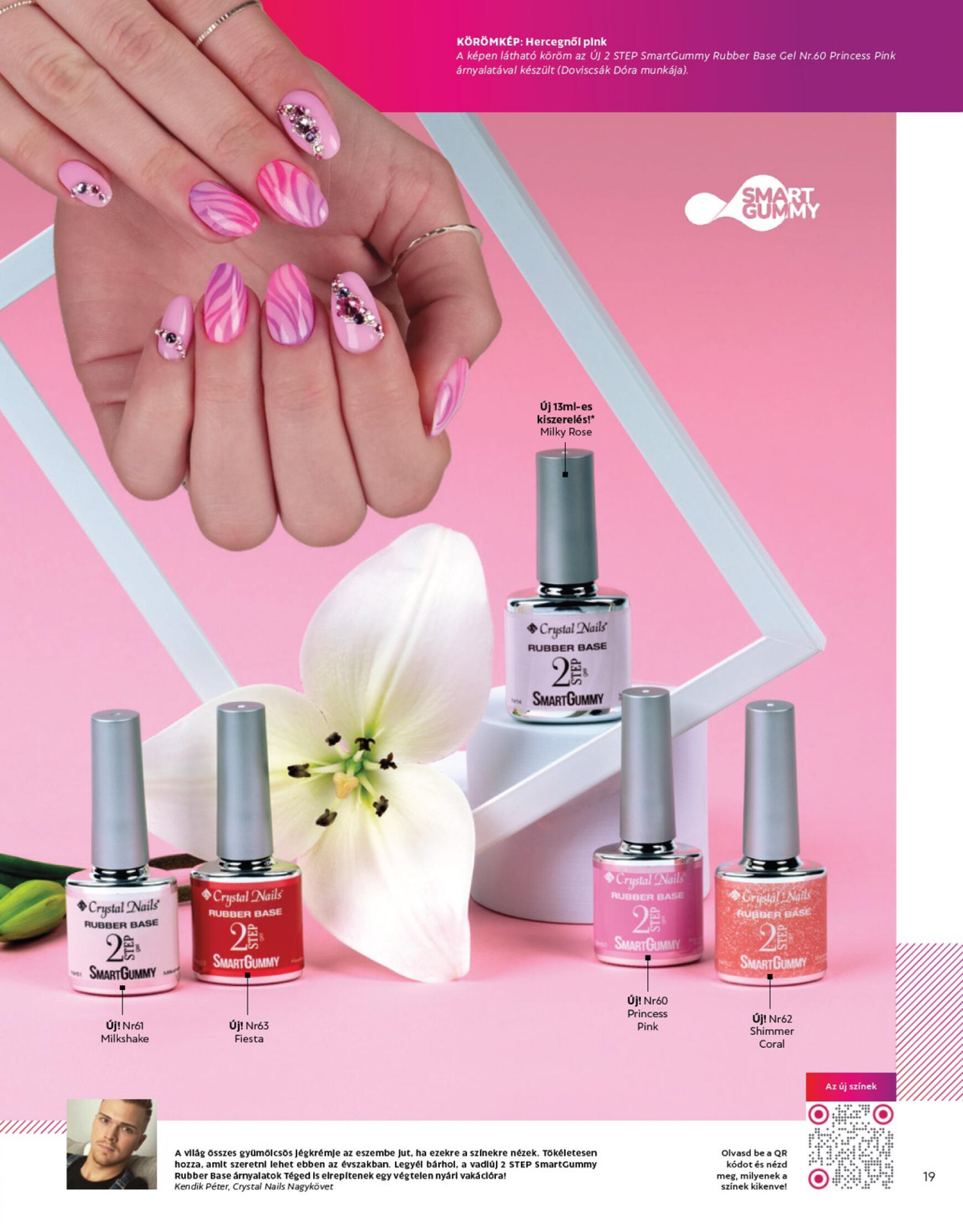 Aktuális újság Crystal Nails - Nyár 08.01. - 08.31. 19