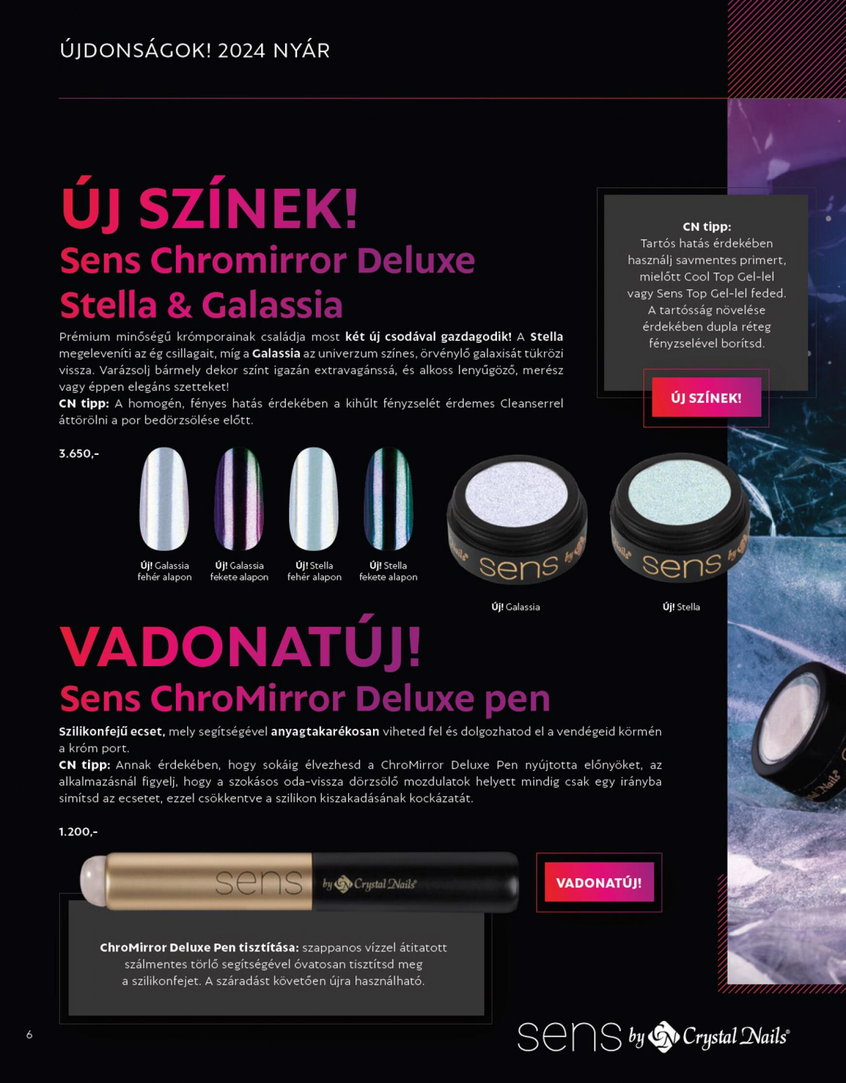 Aktuális újság Crystal Nails - Nyár 08.01. - 08.31. 6