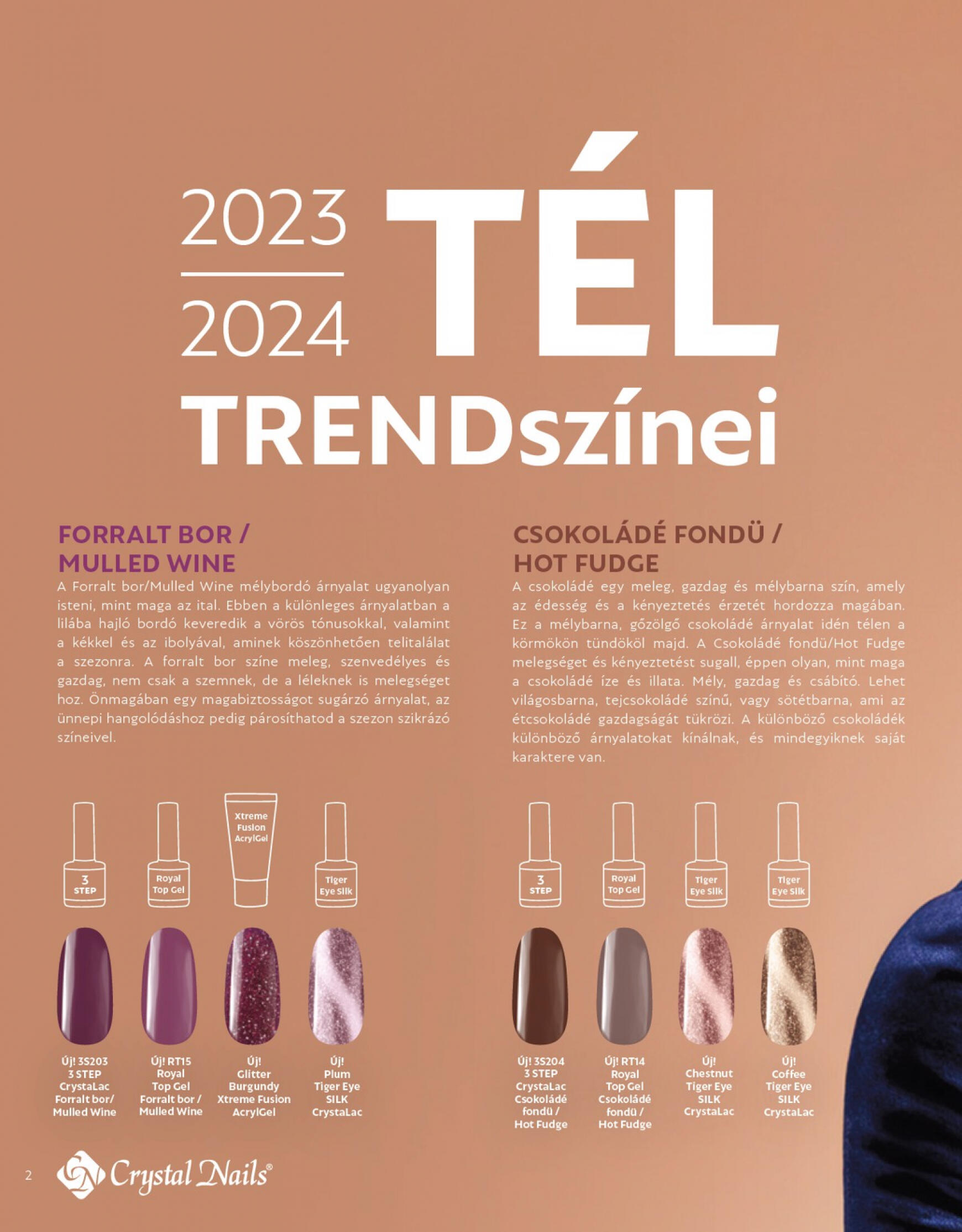 Crystal Nails 2023/24 TÉL EXTRA katalógus dátumtól érvényes 2024.01.01. 2