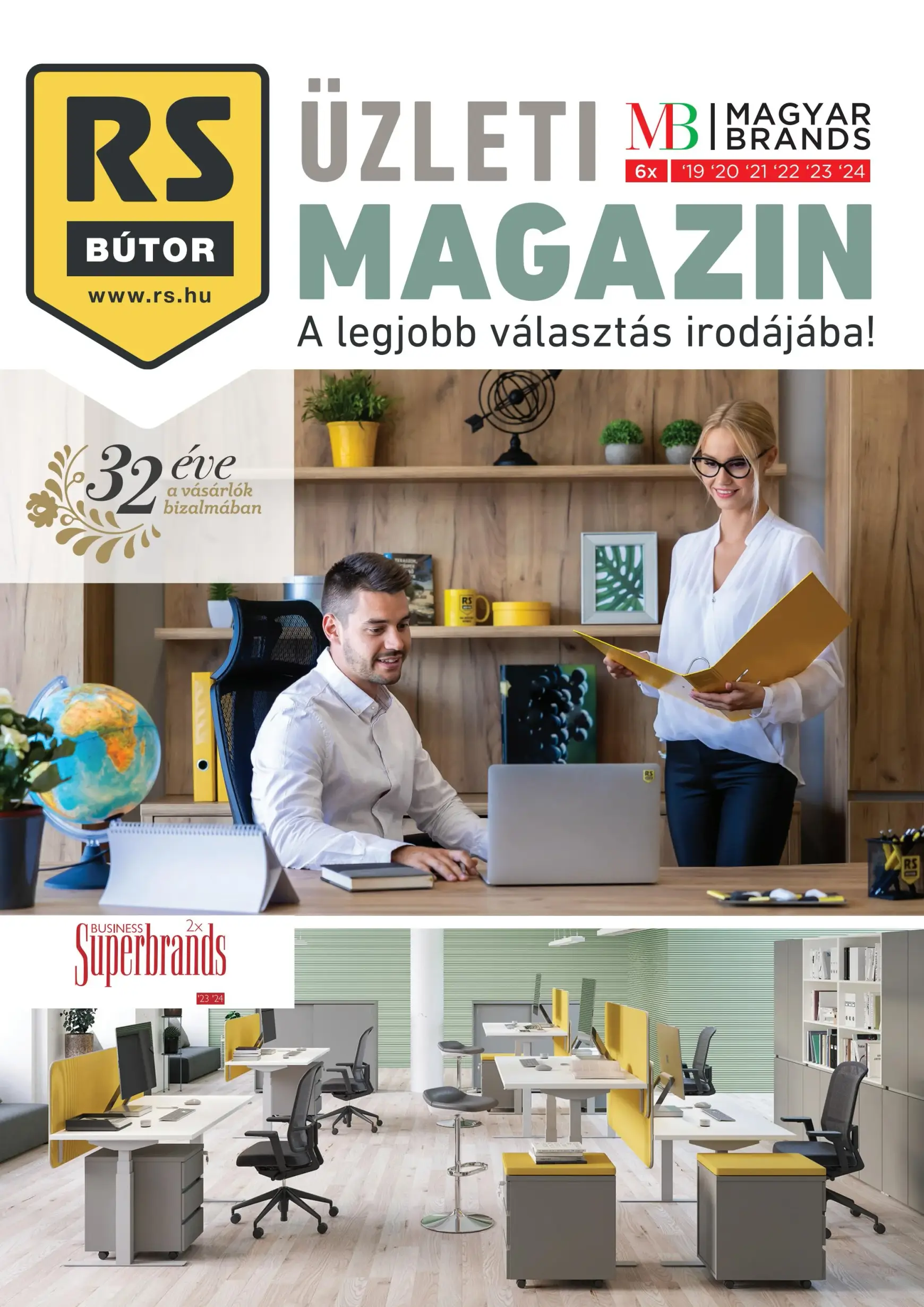 RS Bútor - Irodabútor magazin akciós újság, érvényes 10.31. - 12.31.