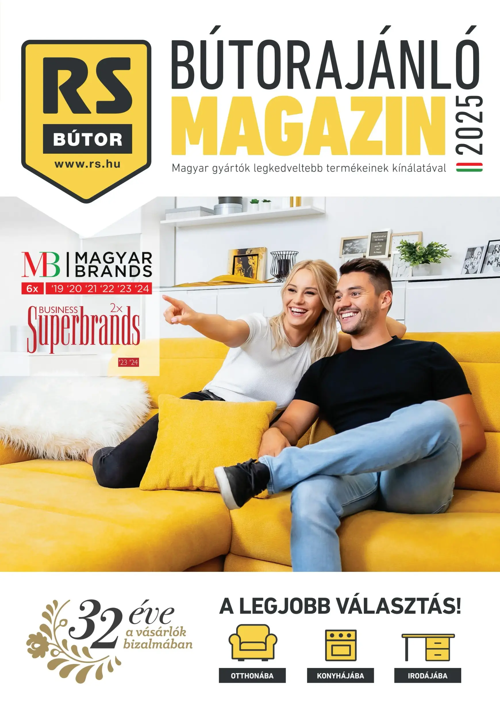 RS Bútor - Bútorajánló magazin akciós újság, érvényes 10.31. - 12.31.